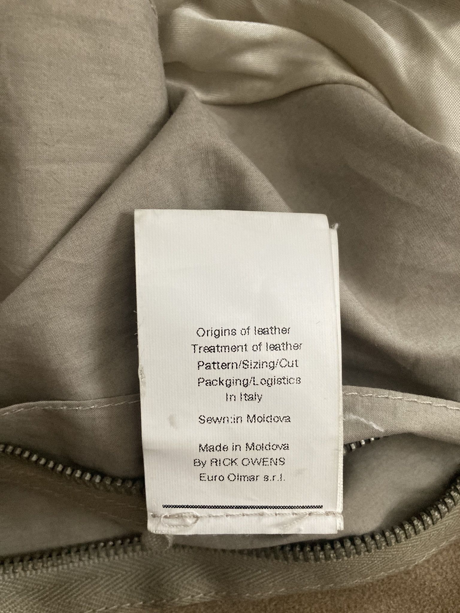 Rick Owens FW12 "MOUNTAIN" Cropped Runway Cow Leather Jacket Rick Owens Size US L / EU 52-54 / 3 - 18 Thumbnail