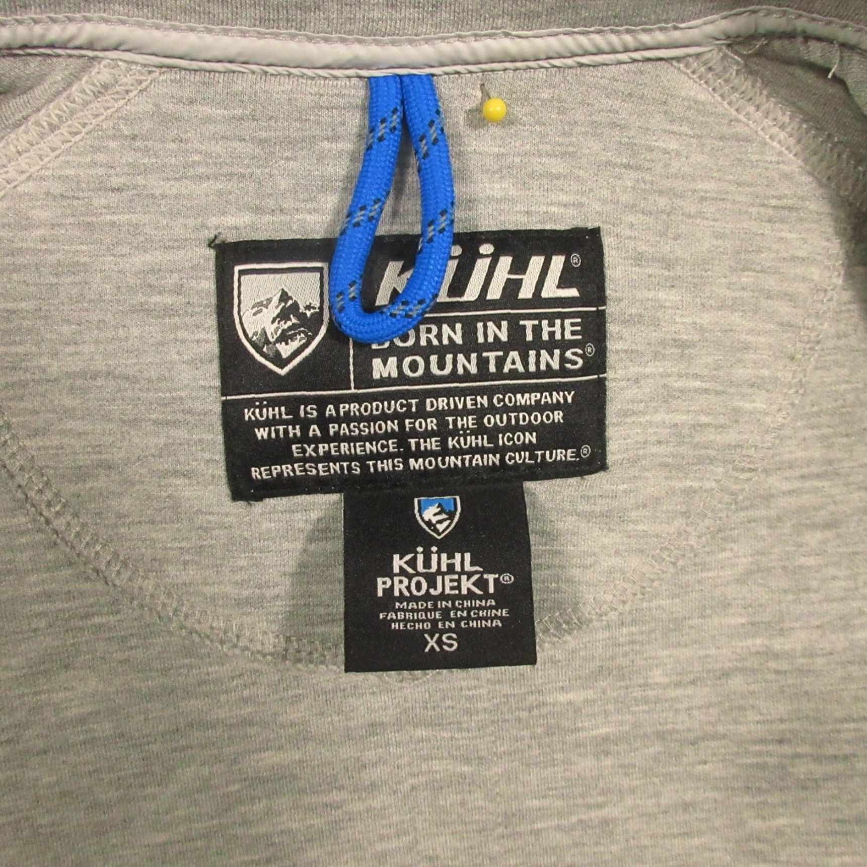 Vintage Kuhl Projekt Kestrel Vest Womens XS Gray Full Zip Hiking Performance Stretch Size XS / US 0-2 / IT 36-38 - 3 Thumbnail