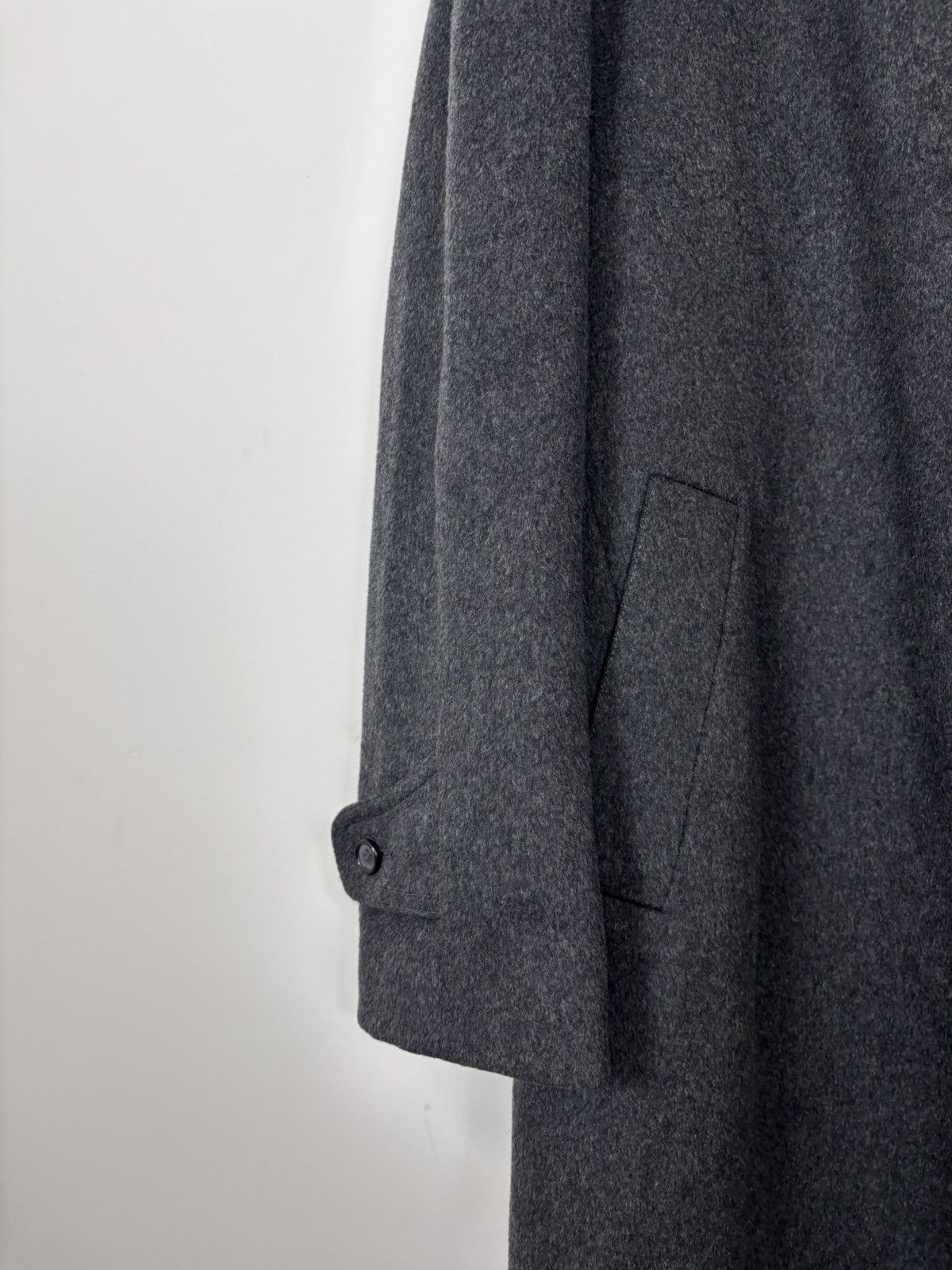 Other Vintage Austrian Tirol Loden Men’s Charcoal Gray Overcoat Size US XL / EU 56 / 4 - 7 Thumbnail