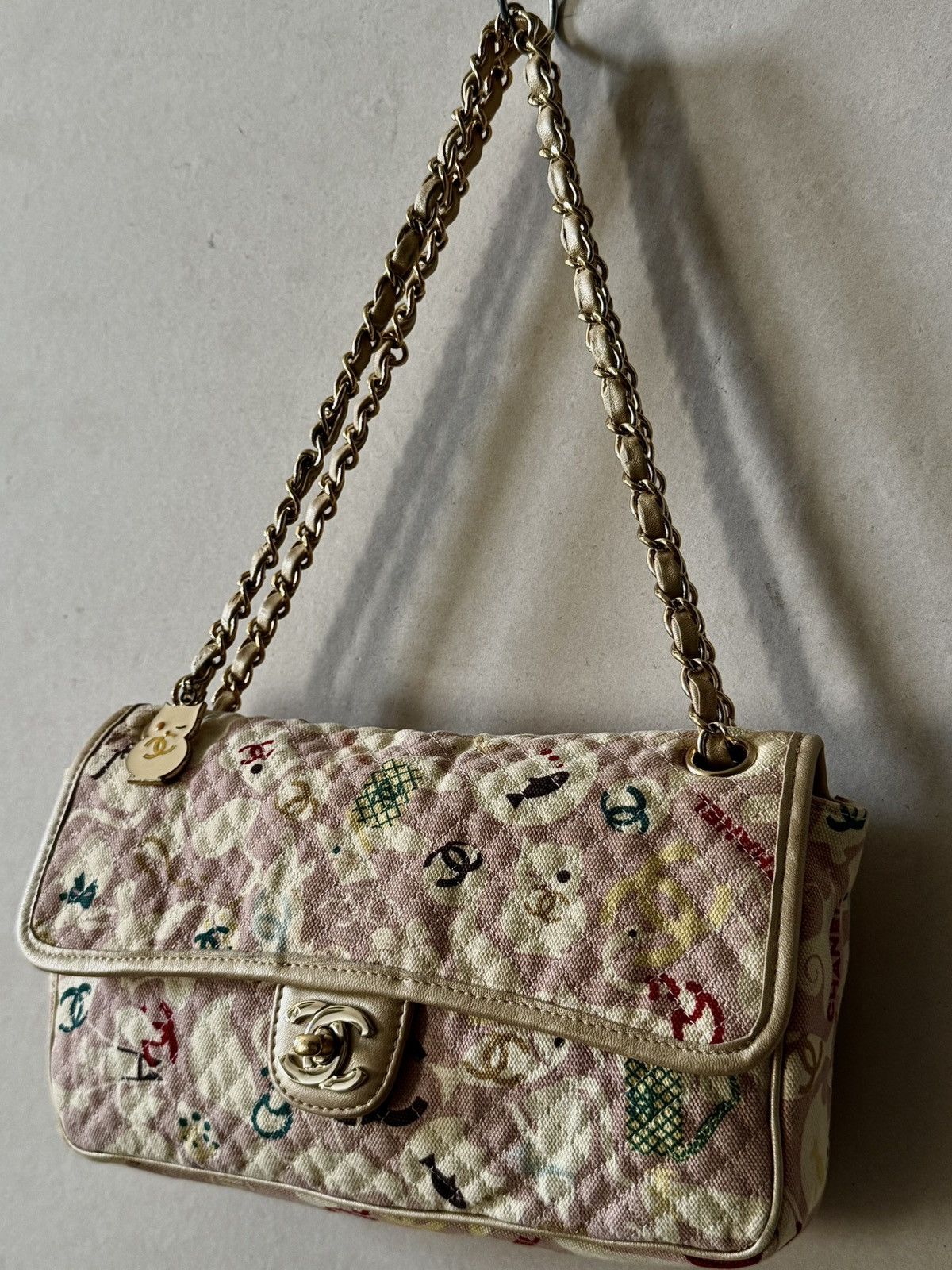 Chanel Chanel - Karl Lagerfeld - SS07 Pink Baby animals - Flap Bag Size ONE SIZE - 1 Thumbnail