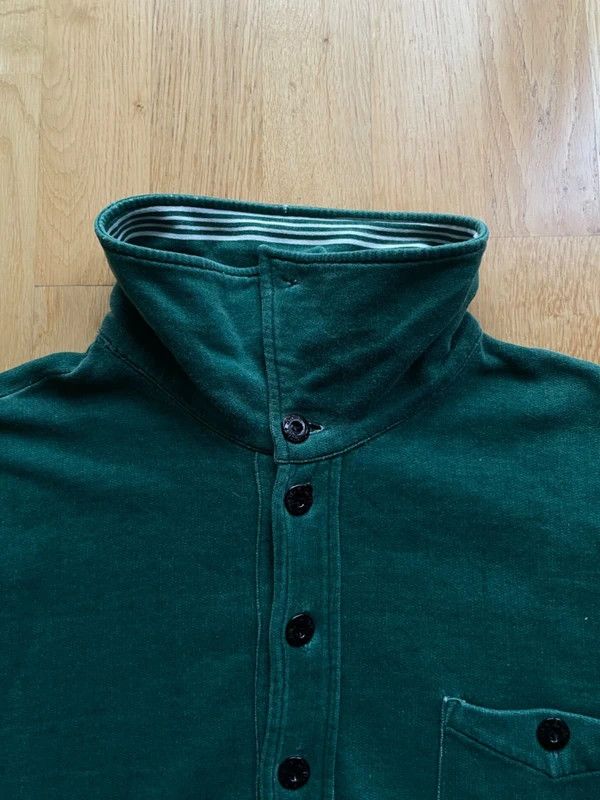 Stone Island Vintage 1980's Stone Island Polo Sweatshirt - Medium Size US M / EU 48-50 / 2 - 5 Thumbnail