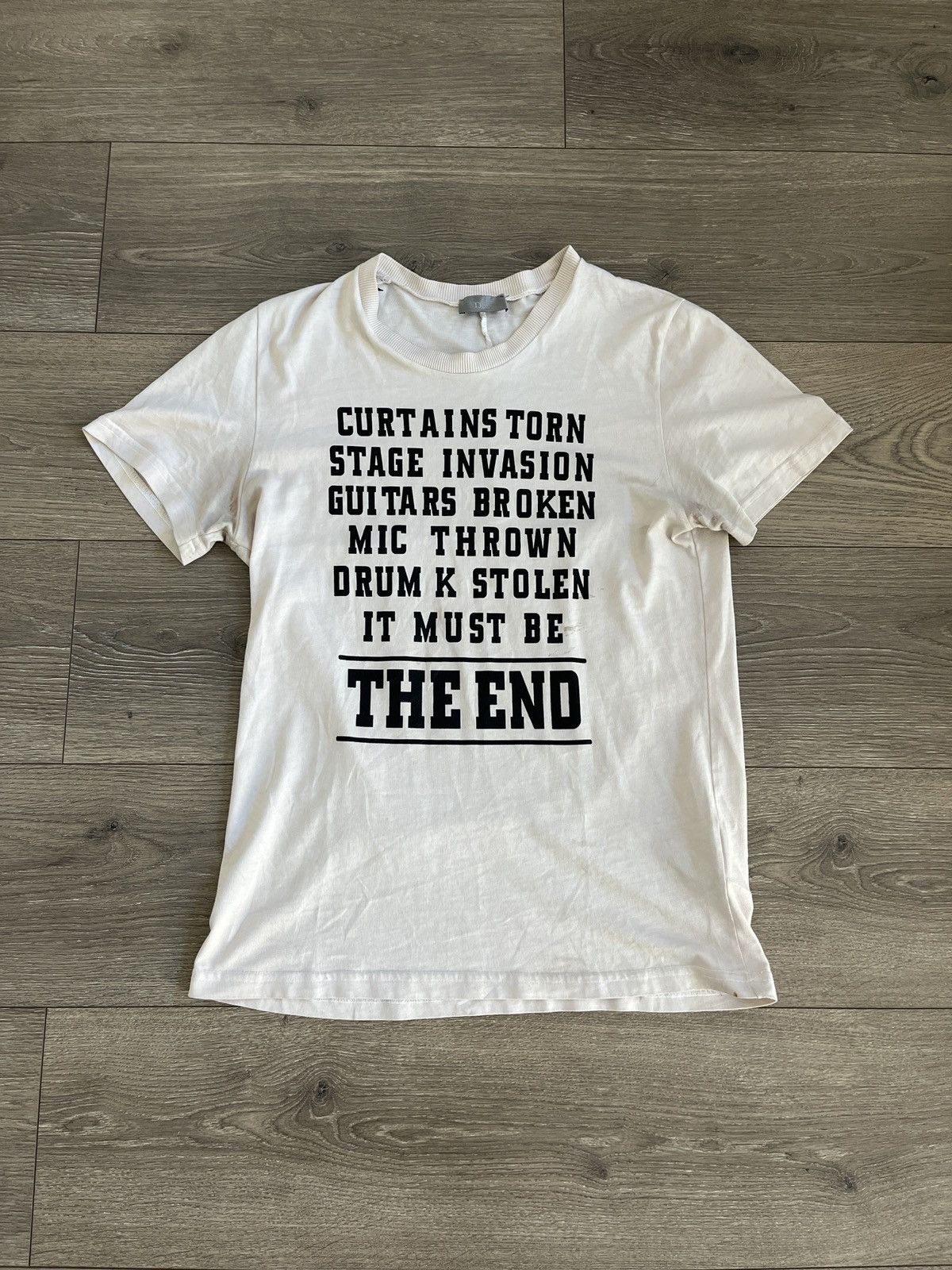Dior Dior “The End” ss05 tee Size US S / EU 44-46 / 1 - 1 Thumbnail