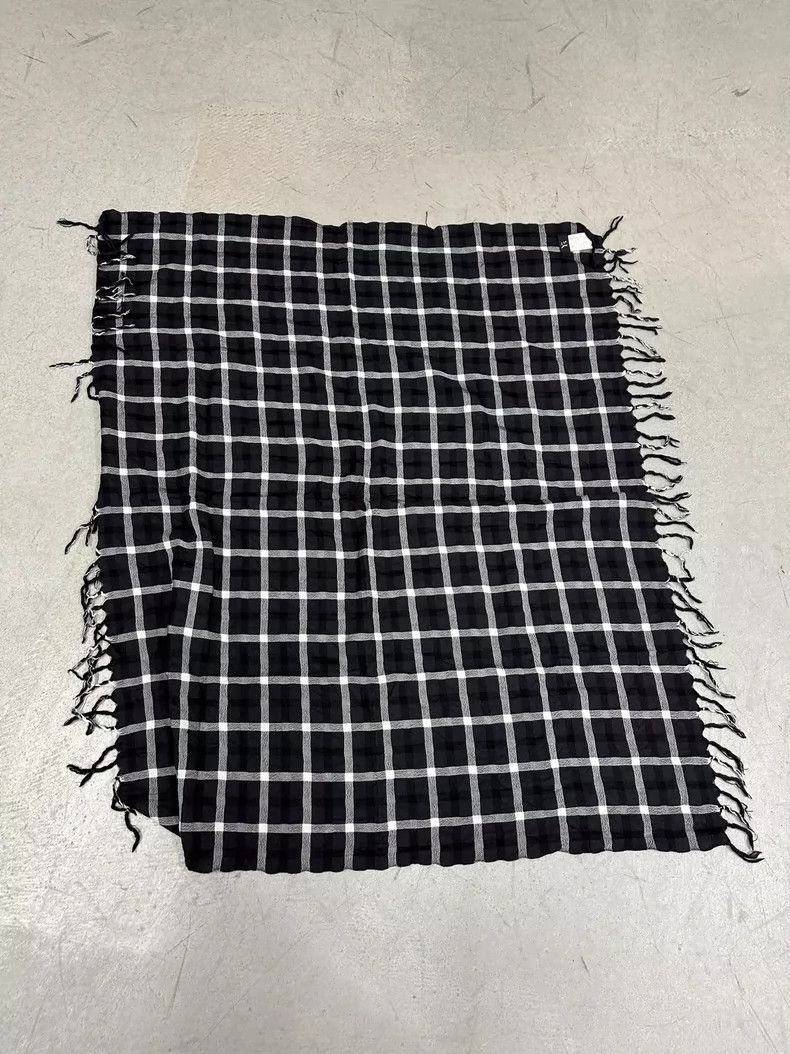 Y's Y's Plaid Scarf Size ONE SIZE - 4 Thumbnail