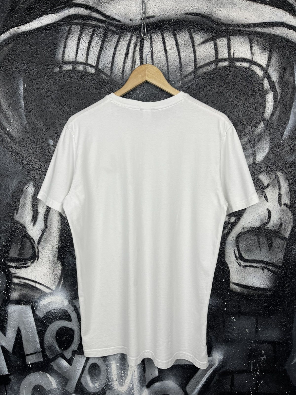 Percival Percival Embroidered Egg Cup White T-Shirt Men’s Size M Size US M / EU 48-50 / 2 - 7 Thumbnail