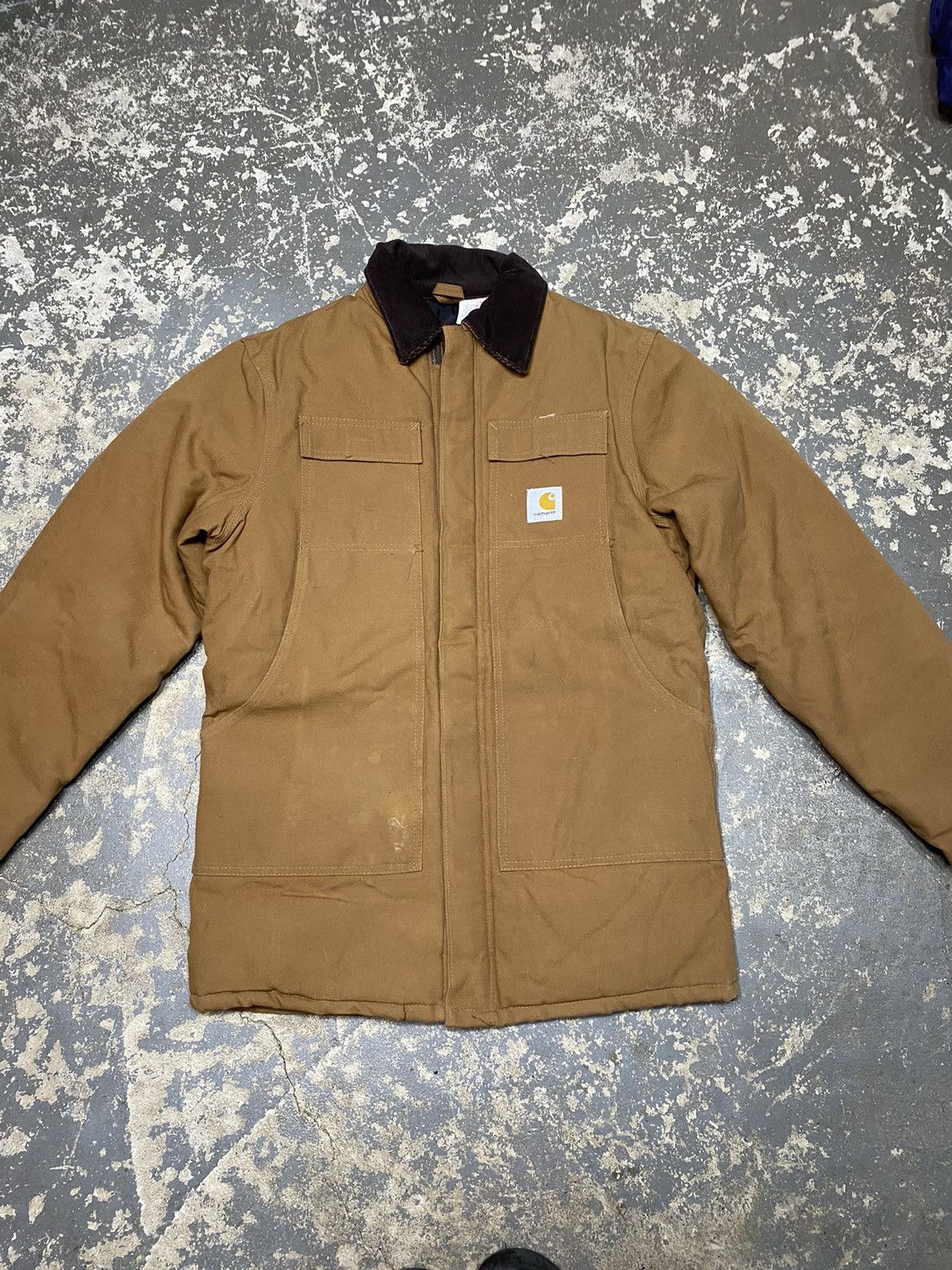 Carhartt × Vintage Vintage Carhartt Tan QuiltField Arctic Jacket CQ196 80s New Size US M / EU 48-50 / 2 - 3 Thumbnail