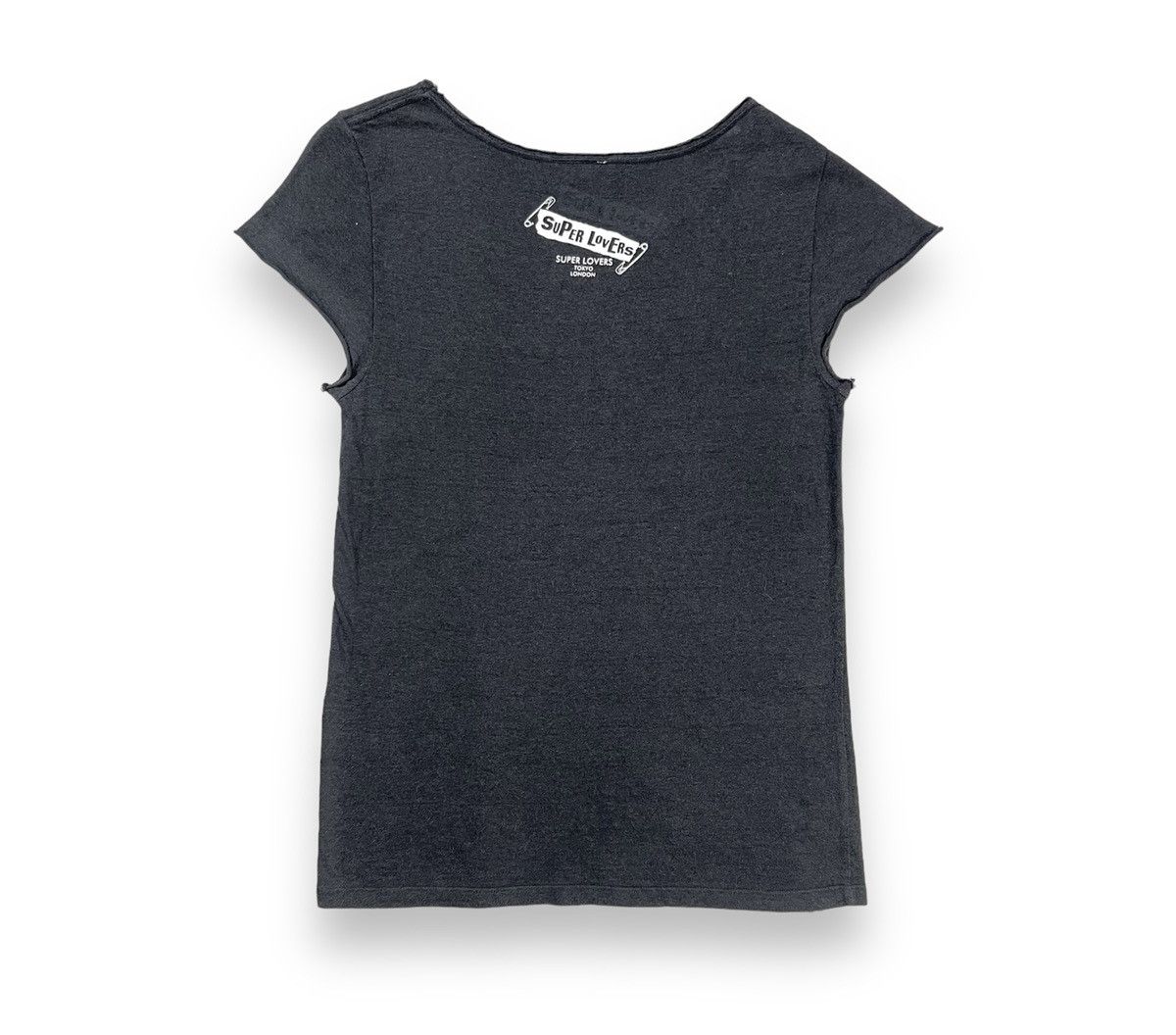 Japanese Brand Rare! Vintage Super Lovers F*ck The Celeb Distressed Tank Size M / US 6-8 / IT 42-44 - 2 Thumbnail