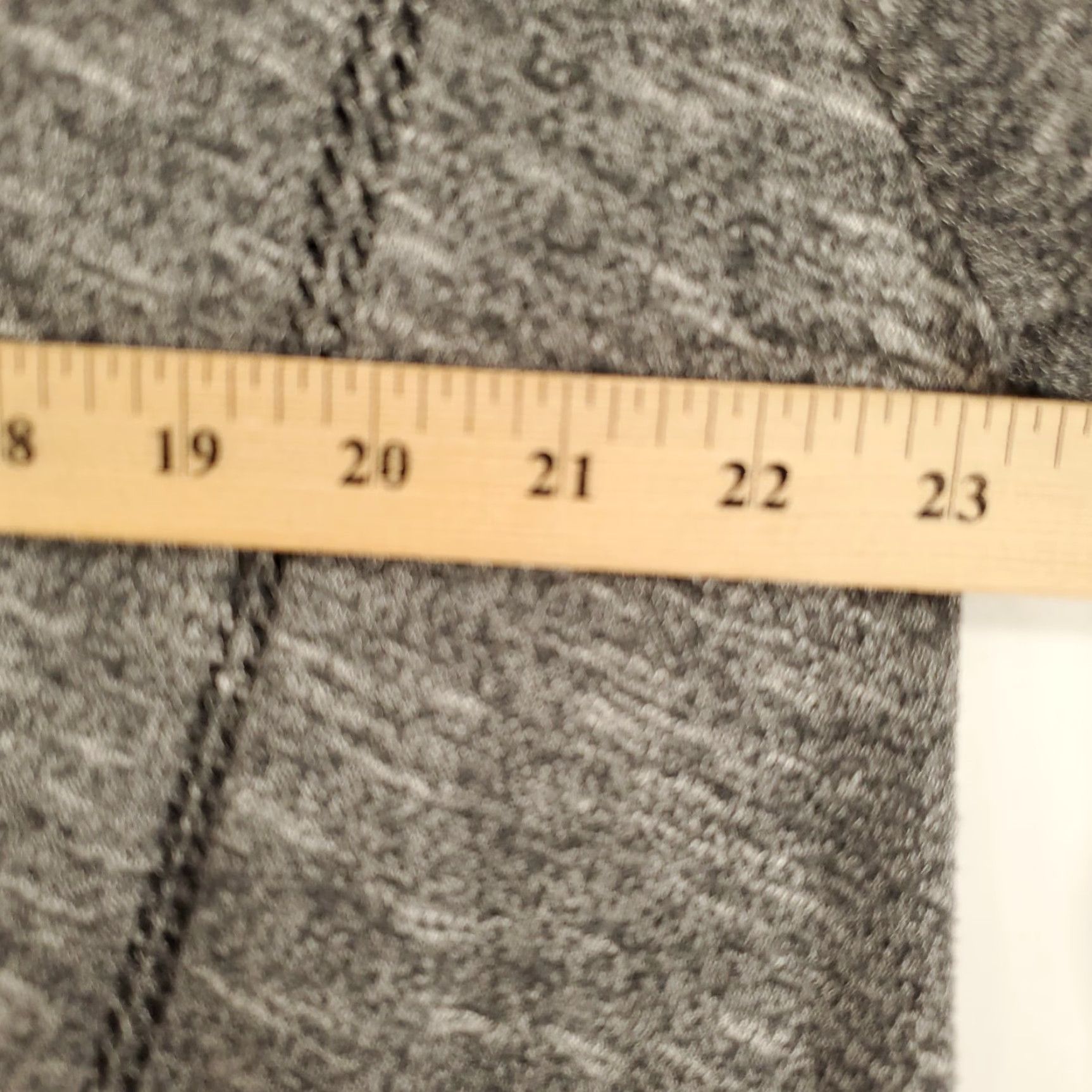 Vintage UMGEE Cardigan Womens M Flowey Gray Waterfall Open Front Knit Heathered Comfort Casual Bohemian Size M / US 6-8 / IT 42-44 - 7 Thumbnail