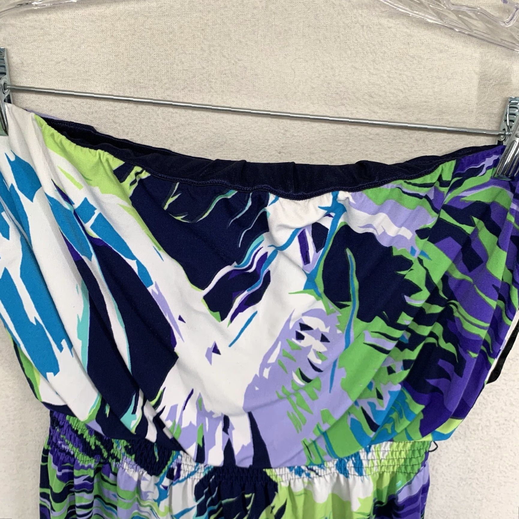 Laundry by Shelli Segal LAUNDRY BY SHELLI SEGAL Strapless Dress Medium Colorful Art Stretch Dress Size M / US 6-8 / IT 42-44 - 4 Thumbnail