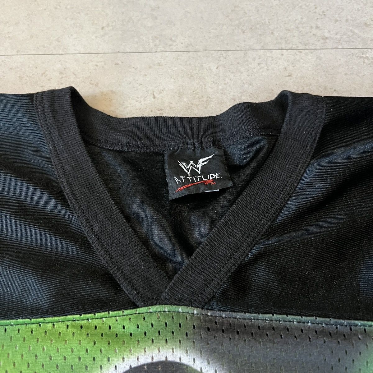 Other Vintage 90s WWF D Generation X Mesh T Shirt Size US XL / EU 56 / 4 - 4 Thumbnail