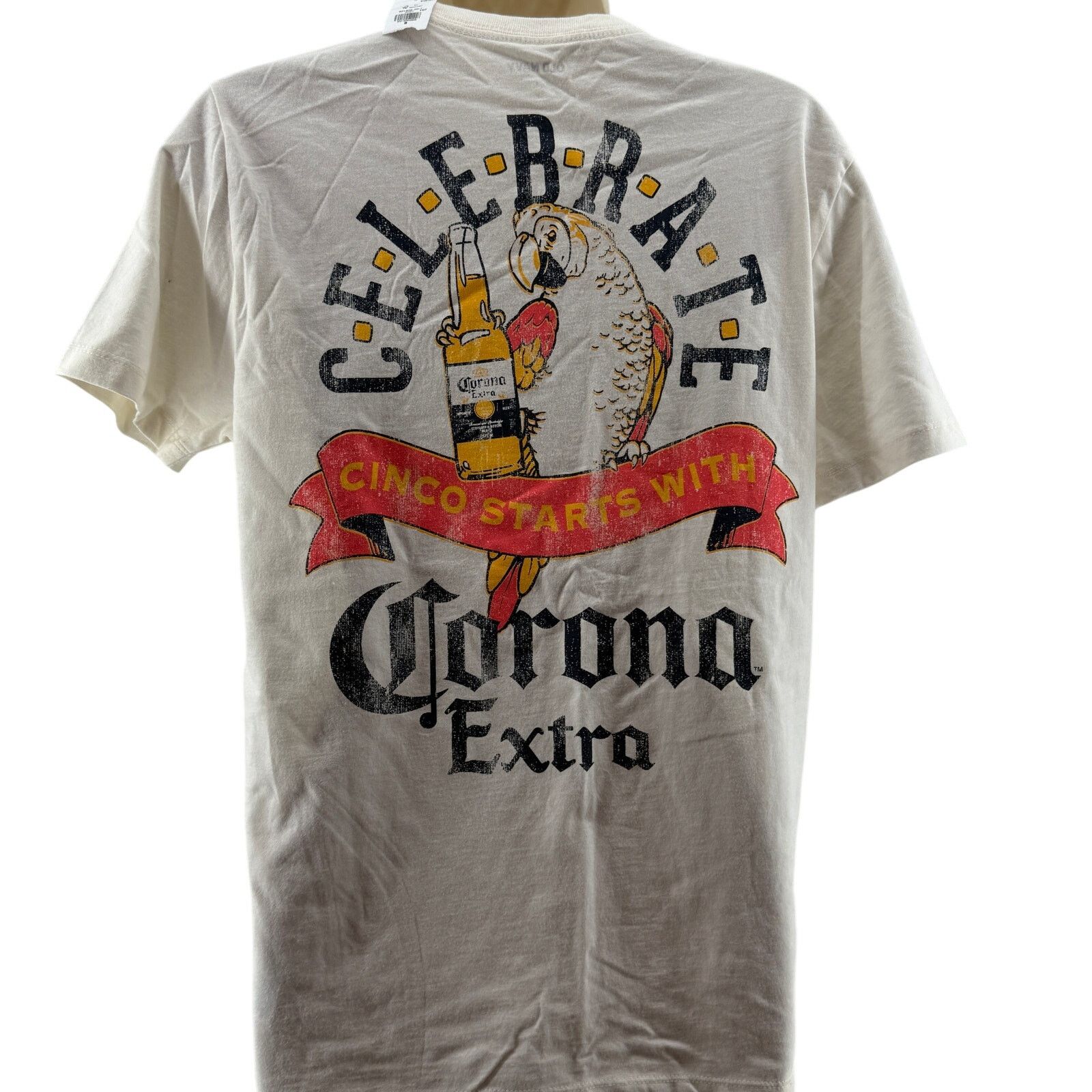 Old Navy Old Navy Corona Extra T-Shirt Off White Short Sleeve S Size US S / EU 44-46 / 1 - 1 Thumbnail