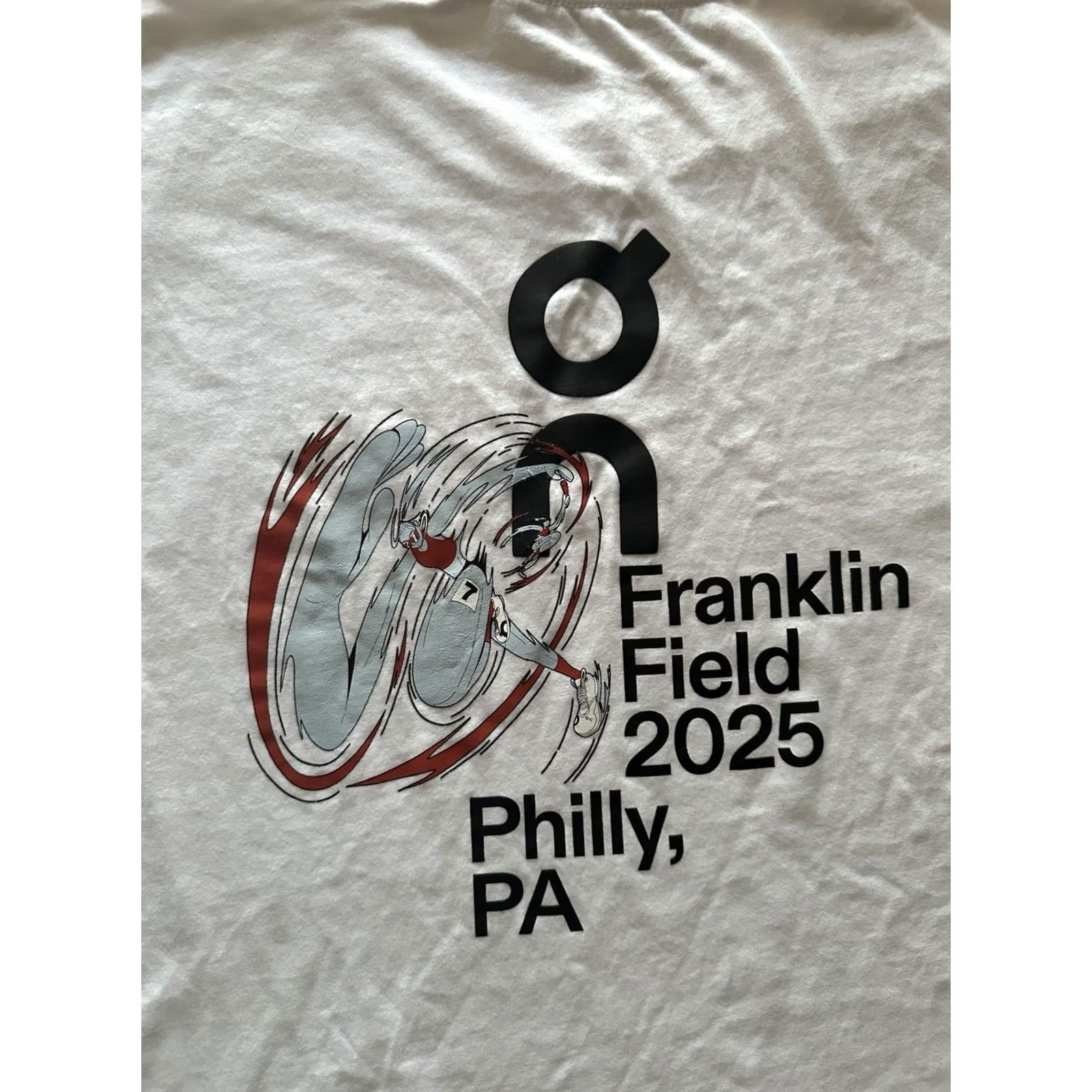 Vintage On Cloud Shirt Womens XL Short Sleeve T Shirt White Graphic 2025 Franklin Field Unisex Adults RARE Gently Used Size XL / US 12-14 / IT 48-50 - 3 Thumbnail