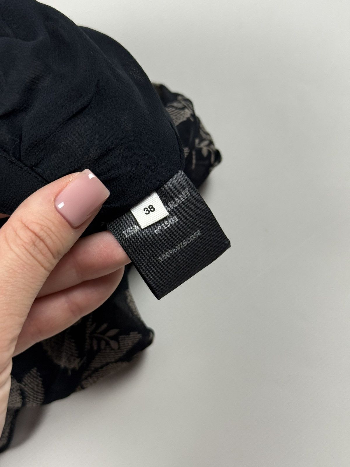 Isabel Marant Etoile Isabel Marant Etoile Floral Pattern Viscose Mini Skirt Size 26" / US 2 / IT 38 - 10 Thumbnail