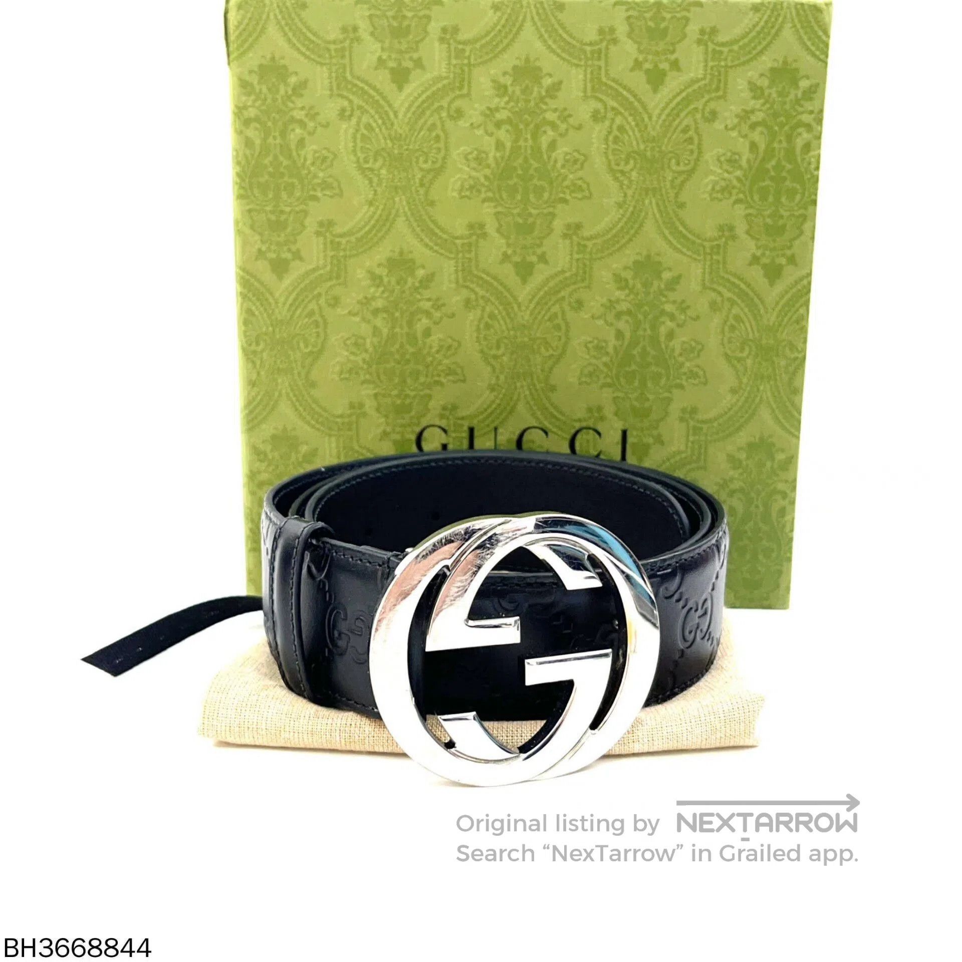 Other Gucci Signature Leather Black Belt. Size ONE SIZE - 1 Thumbnail