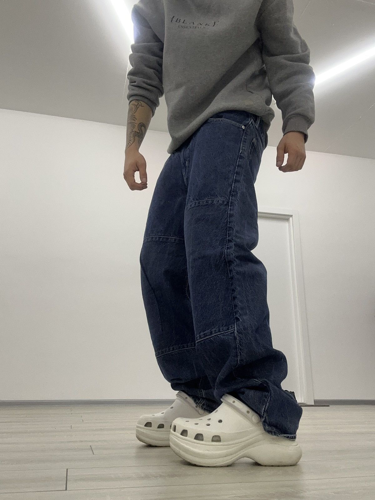 Hysteric Glamour Baggy Loose Double Knee Hysteric Glamour Y2K Jeans Size US 32 / EU 48 - 1 Thumbnail
