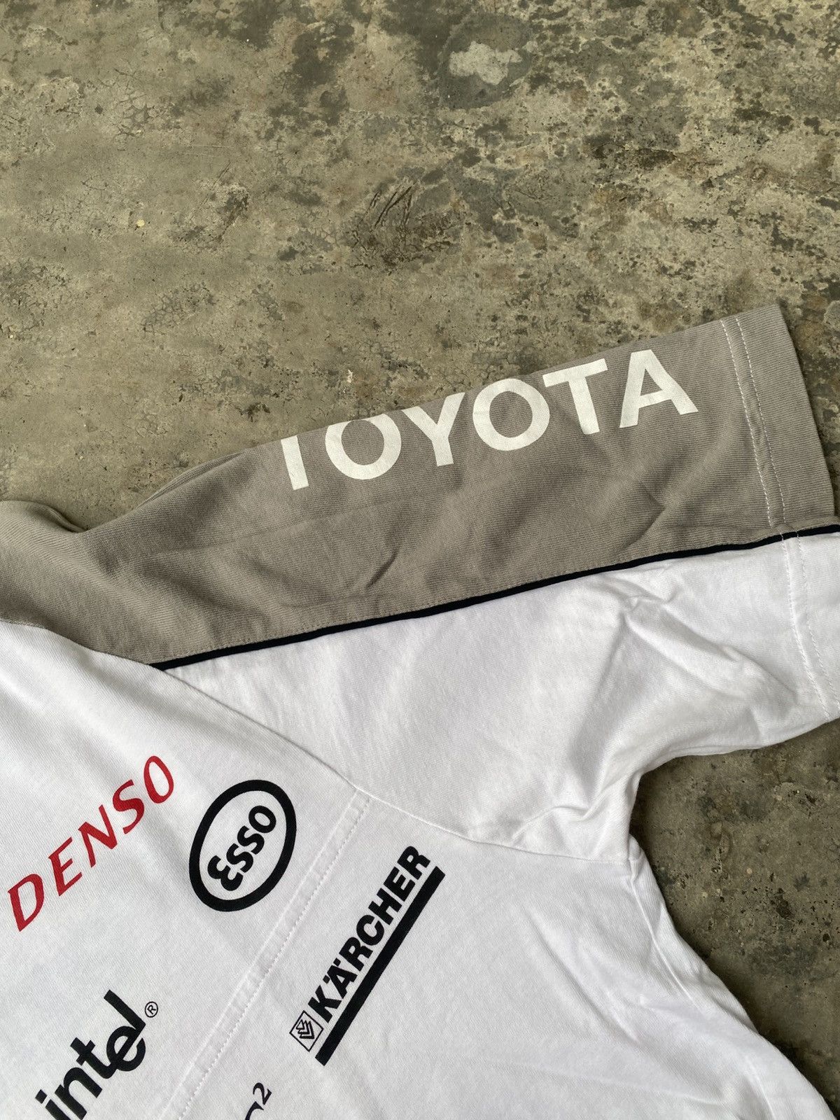 Formula 1 × Vintage Panasonic Toyota Racing Pit Crew Team T Shirt Racing F1 Size US L / EU 52-54 / 3 - 6 Thumbnail