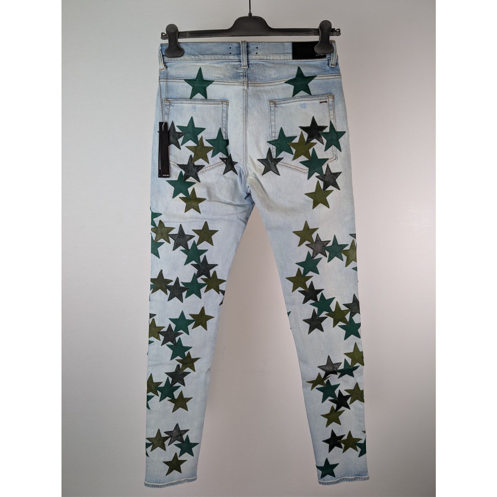 Amiri o1rshd1 Chemist Jean Denim Jeans in Light Indigo Size US 32 / EU 48 - 12 Thumbnail