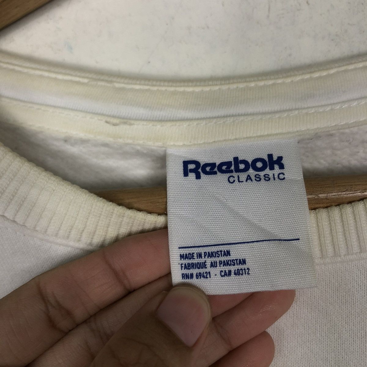 Japanese Brand × Vintage 🔥VINTAGE SWEATSHIRT CREWNECK REEBOK CLASSIC BIG LOGO Size US M / EU 48-50 / 2 - 13 Thumbnail