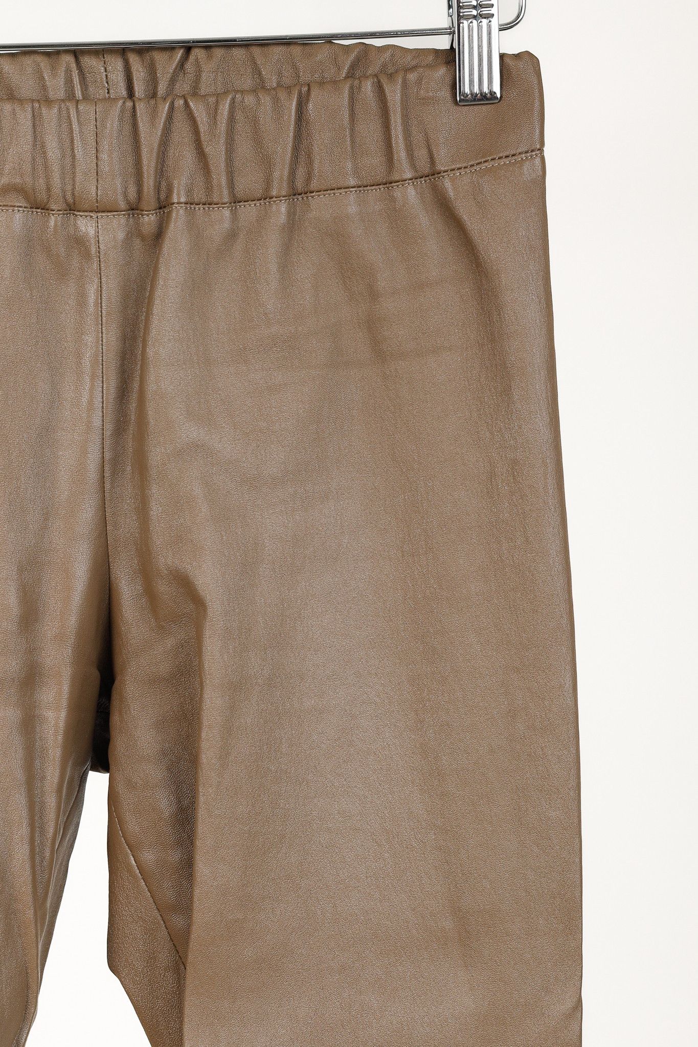 The Row The Row Brown Leather Pull-On Skinny Pants Size 27" / US 4 / IT 40 - 5 Thumbnail
