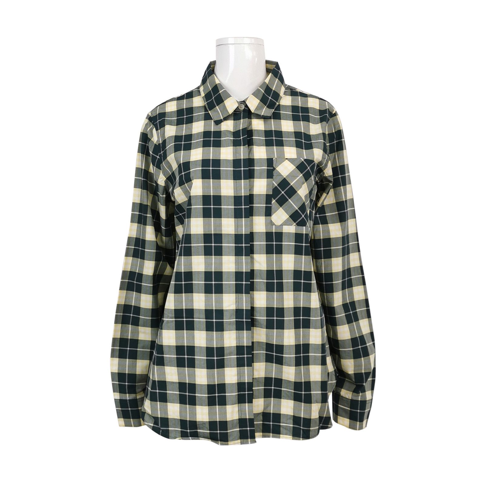 Burberry Burberry Women l Button Ups Size L / US 10 / IT 46 - 1 Thumbnail