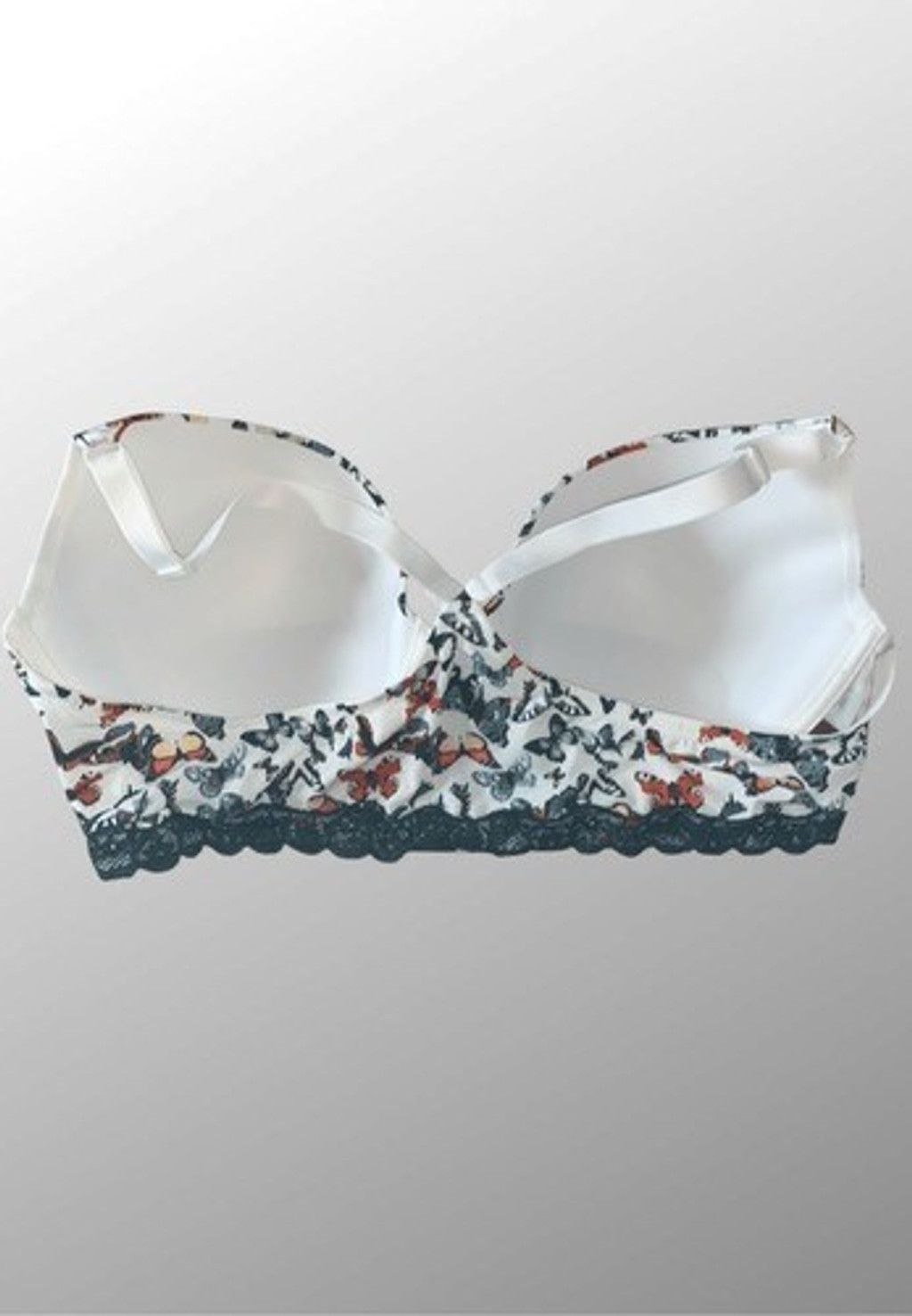 Other NWT Adore Me Butterfly Lace Underwire Push Up Bra Women 32DD Size ONE SIZE - 6 Thumbnail