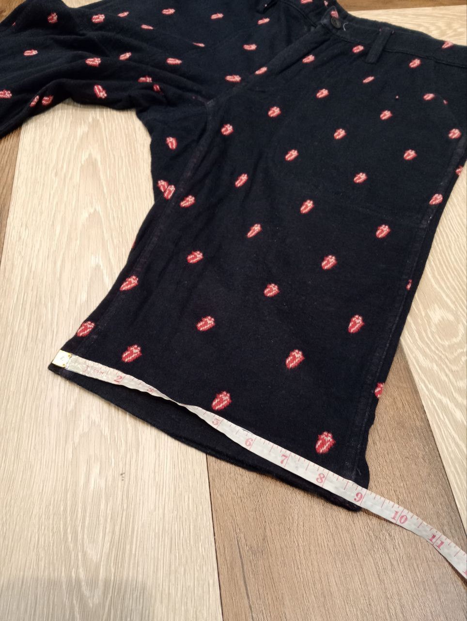 Hysteric Glamour × The Rolling Stones VINTAGE HYSTERIC GLAMOUR X ROLLING STONES SHORTPANTS - NAVY Size US 34 / EU 50 - 15 Thumbnail