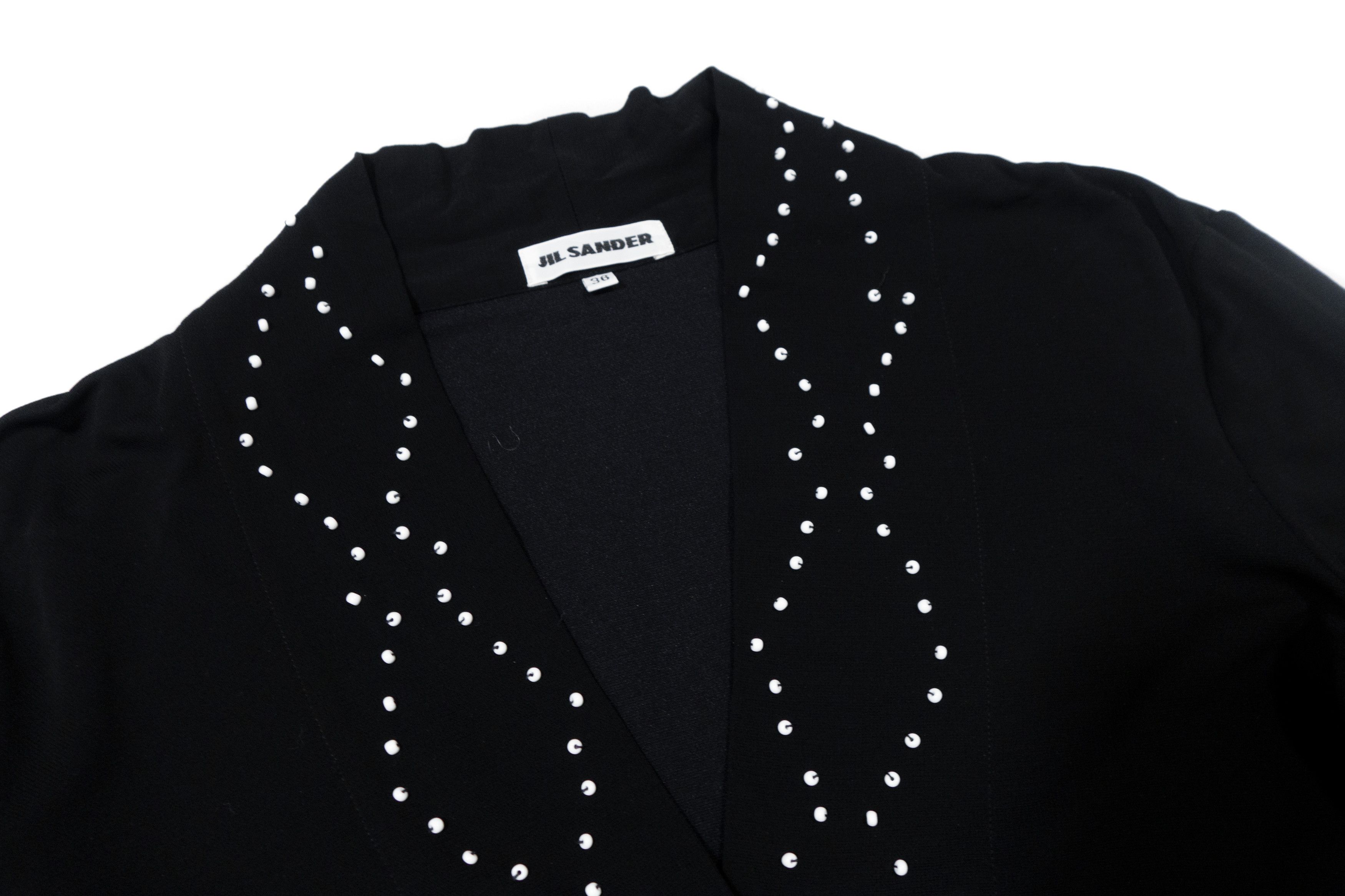 Jil Sander Beaded Light Cardigan 90s Size M / US 6-8 / IT 42-44 - 4 Thumbnail