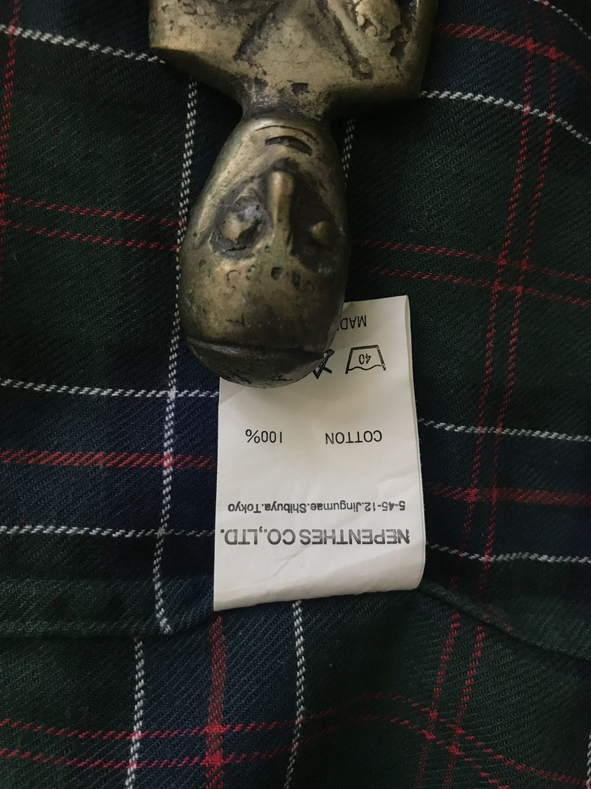 Nepenthes Nepenthes Shawl Collar Half Buttom Pullover Longsleeve Shirt Size US L / EU 52-54 / 3 - 2 Thumbnail