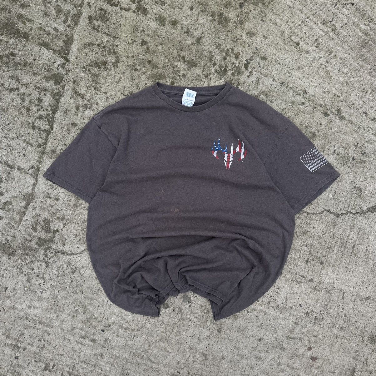 Vision Streetwear VTG Proud American T-shirts Big Logo Land Fo The Free Y2K Size US L / EU 52-54 / 3 - 2 Thumbnail