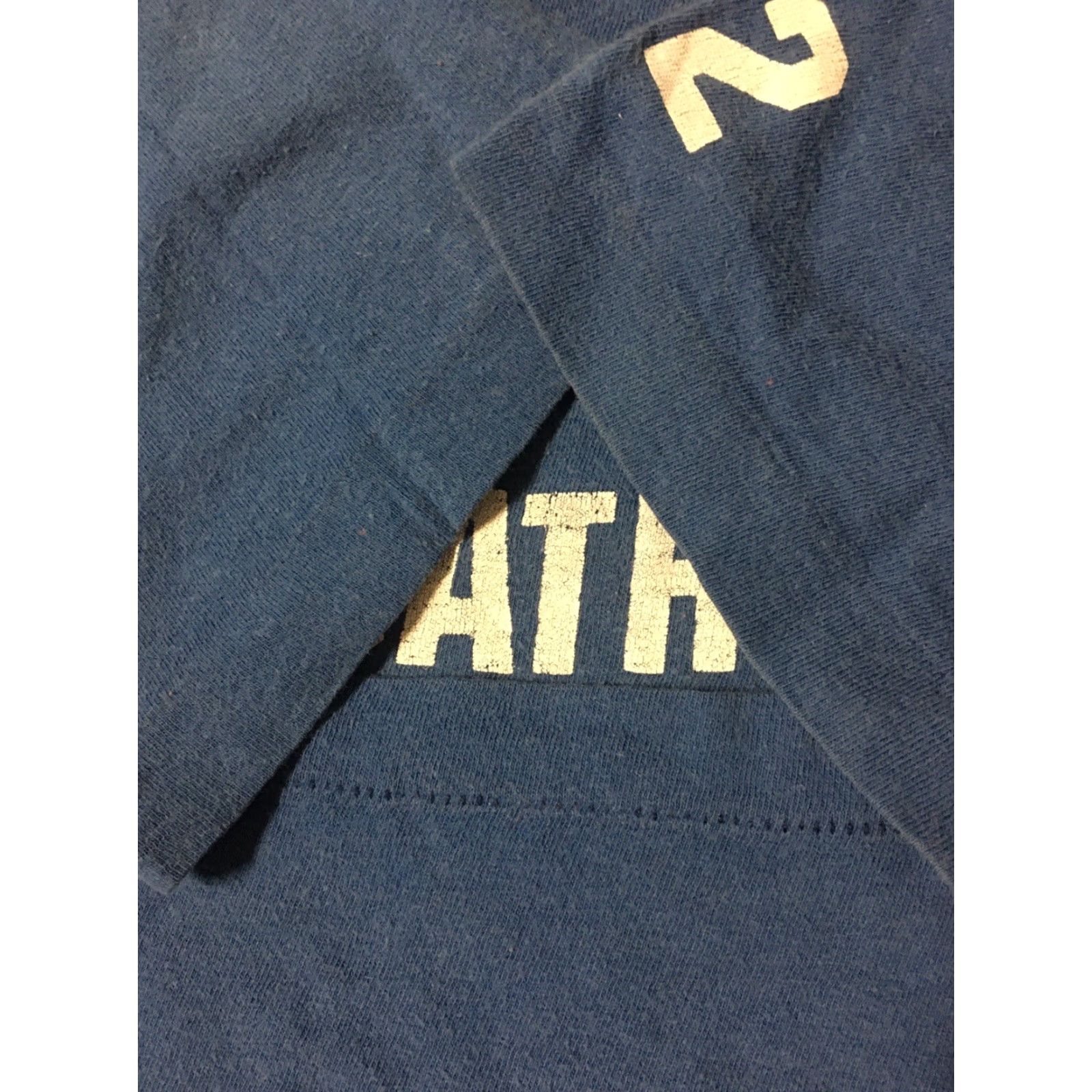 Swims Vtg 1982 Alcatraz Prison Swim Team Shirt S M USA Belton Blue Men Short Sleeve T-Shirt Sports 80s 90s Jail Humor Humor Size US S / EU 44-46 / 1 - 3 Thumbnail