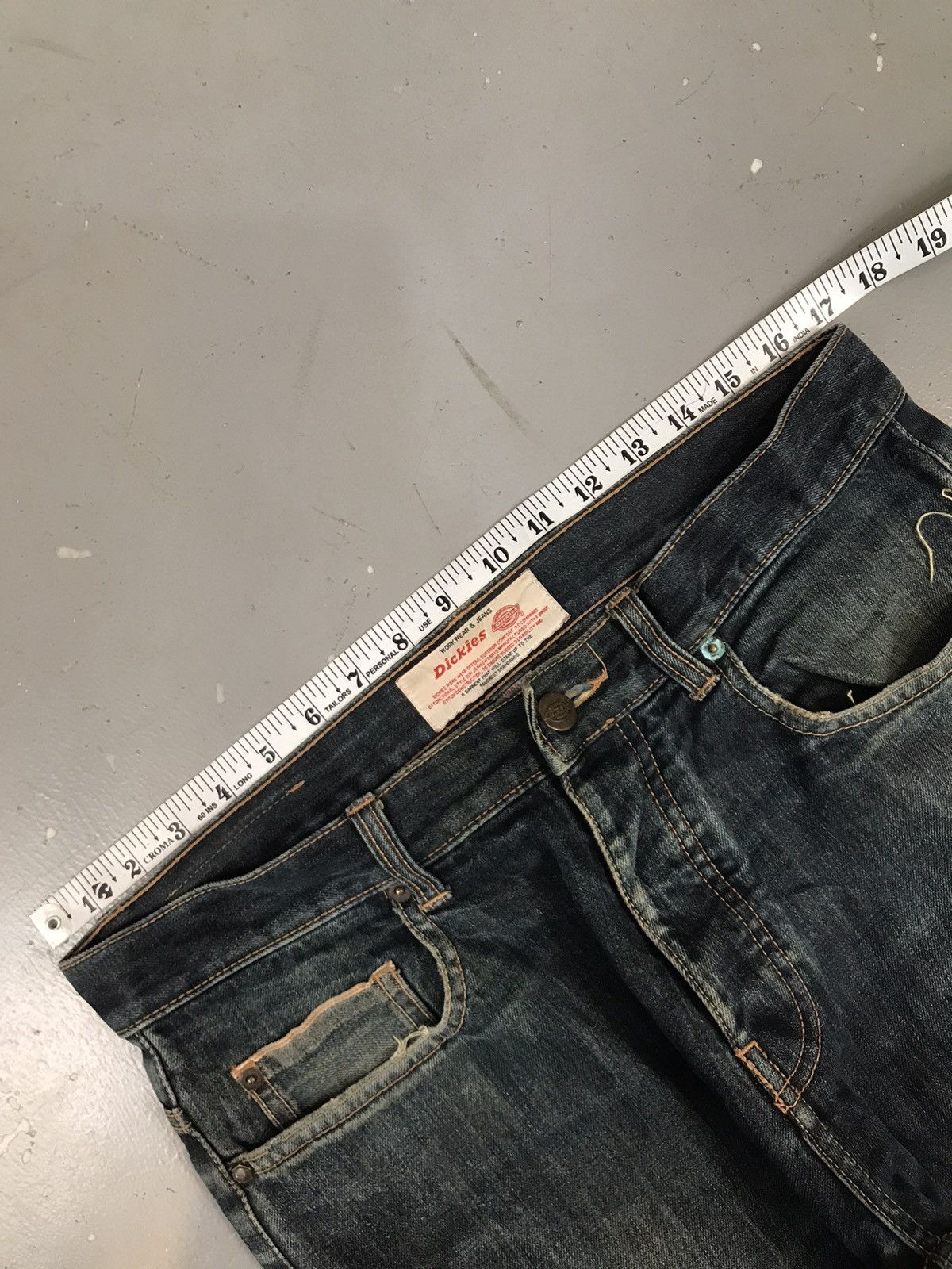 Dickies × Vintage Vintage Dickies salvage straight denim Size US 34 / EU 50 - 6 Thumbnail