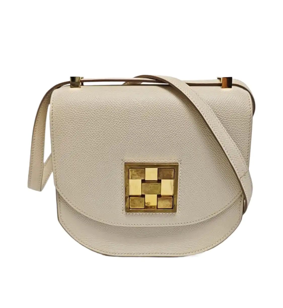 Hermes Hermes Mosaique milkshake white Epsom cowhide leather Marseille gram shoulder ba Size ONE SIZE - 1 Thumbnail