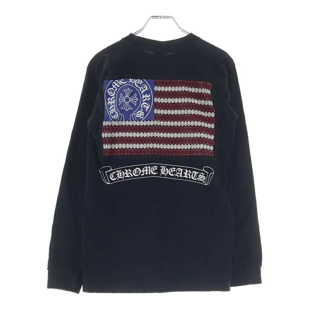 Chrome Hearts Chrome Hearts Vintage USA American Flag Longsleeve