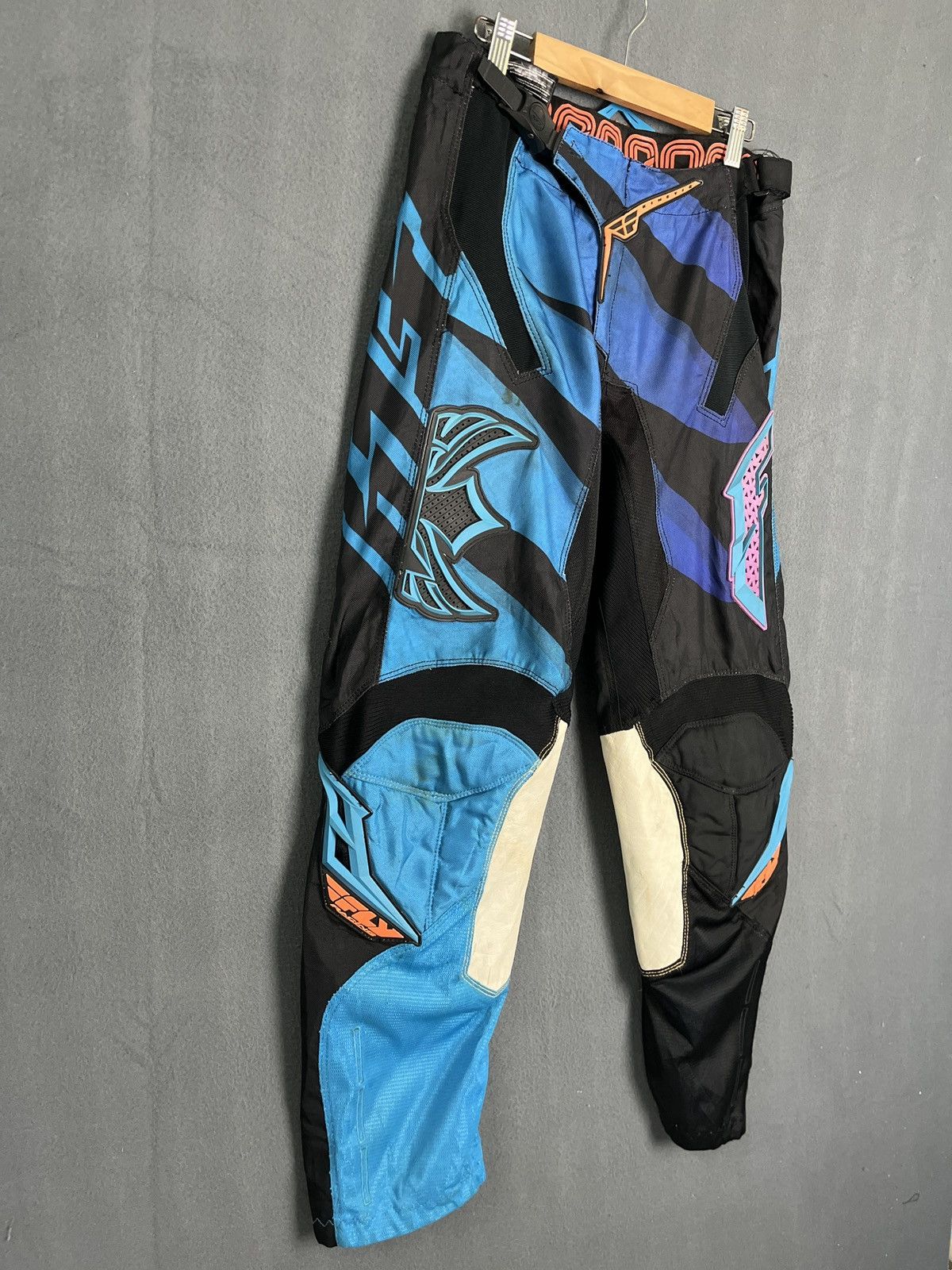 Vintage Vintage Fly Racing Padded MotorCycle Pants Size US 31 - 5 Thumbnail