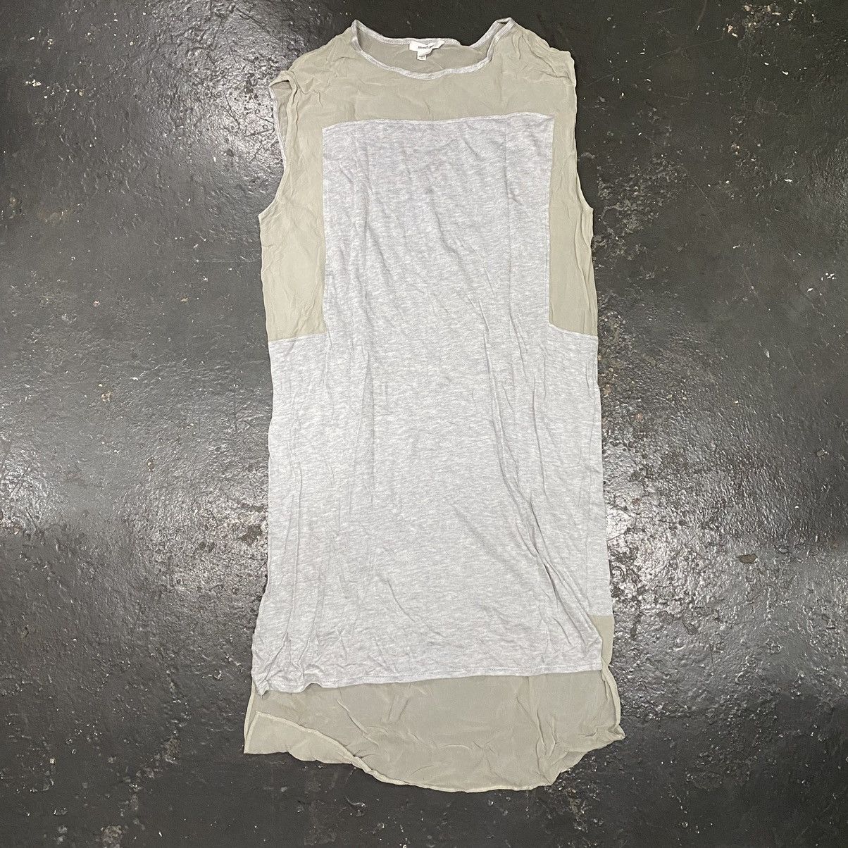 Helmut Lang × Japanese Brand Helmut lang gray sheer sleeveless Size US S / EU 44-46 / 1 - 1 Thumbnail