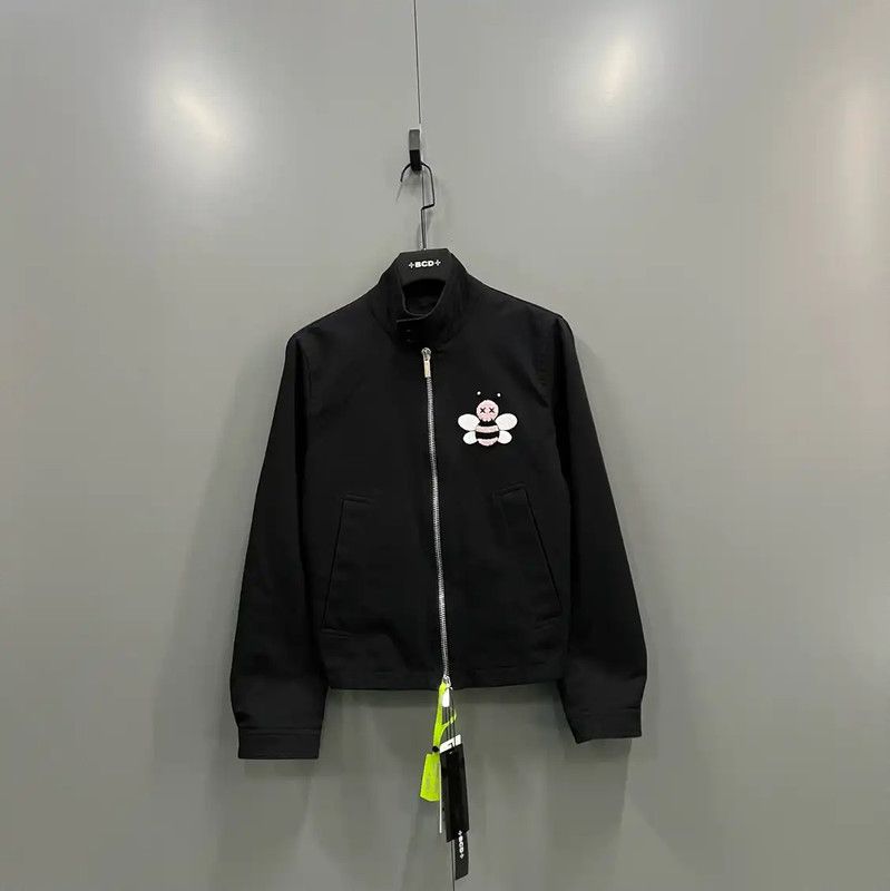 Dior Dior Black Cotton Bomber Jacket for Men 0089 Size US M / EU 48-50 / 2 - 1 Thumbnail