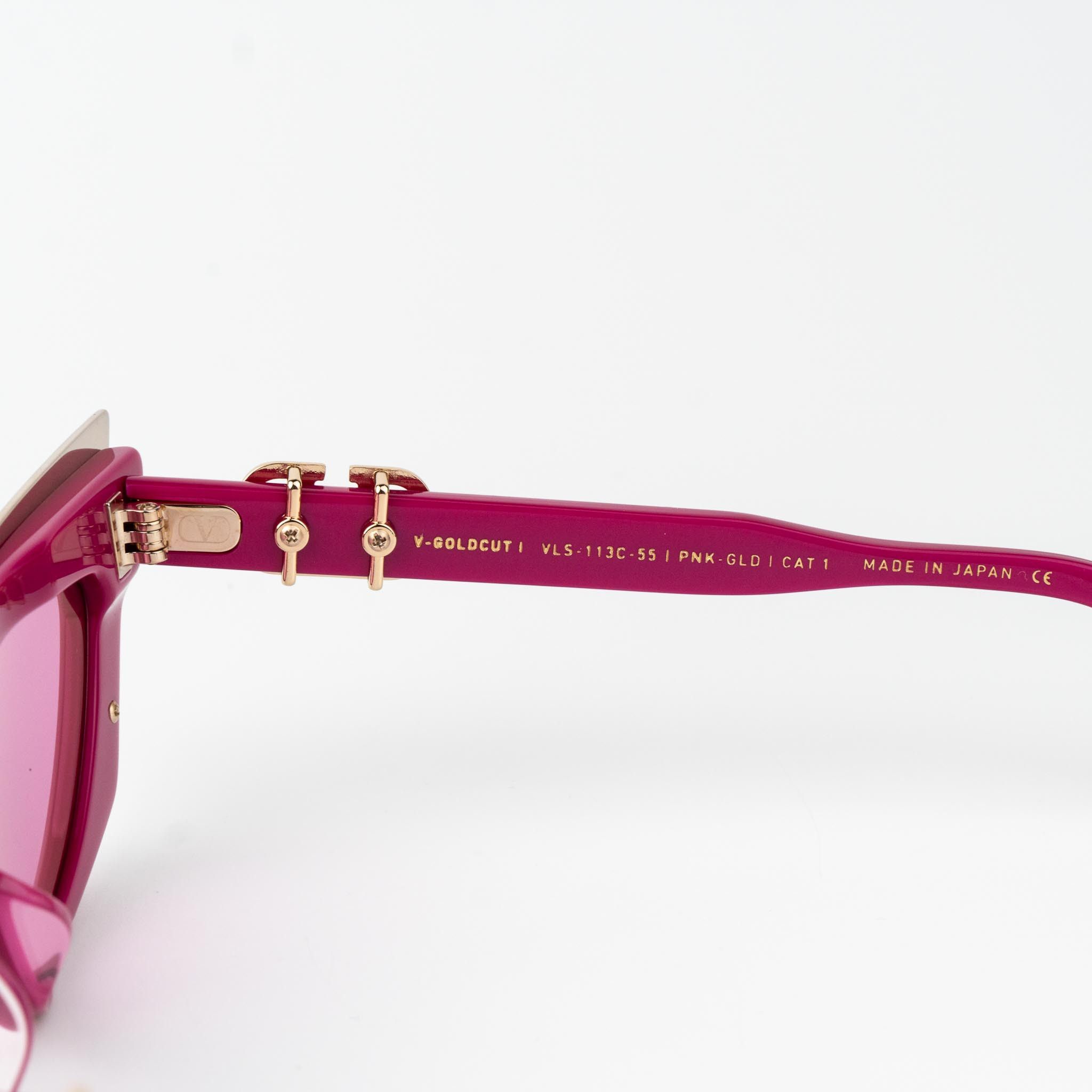 Valentino Valentino Women Sunglasses V - GOLDCUT - I VLS-113C-55 Size ONE SIZE - 7 Thumbnail