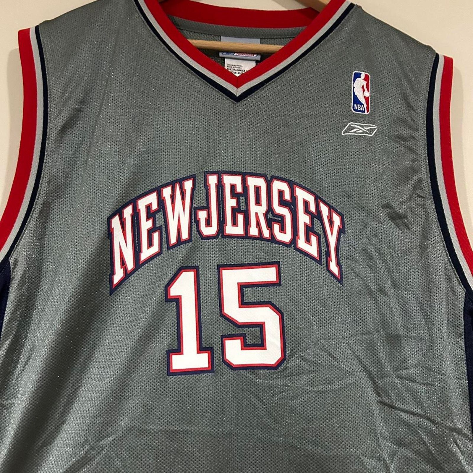 Reebok Vintage New Jersey Nets Vince Carter Basketball Jersey Size US S / EU 44-46 / 1 - 3 Thumbnail