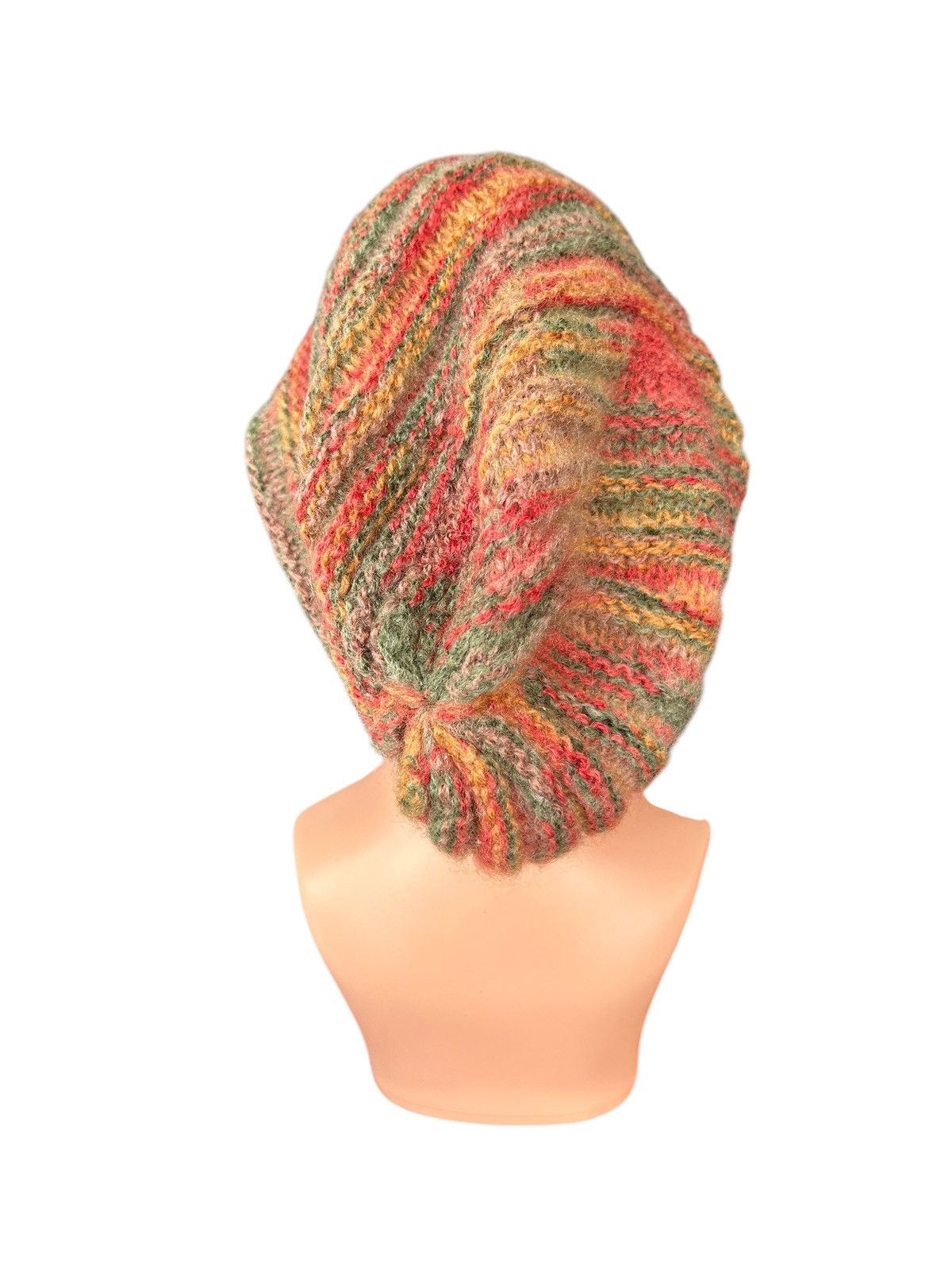 Japanese Brand × Kapital × Vintage Crochet Knitted Hairy Long Big Beanie Hats Size ONE SIZE - 5 Thumbnail