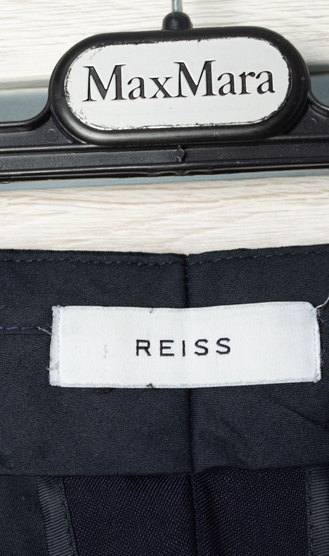 Reiss REISS navy suit wool moher Size 36R - 15 Thumbnail