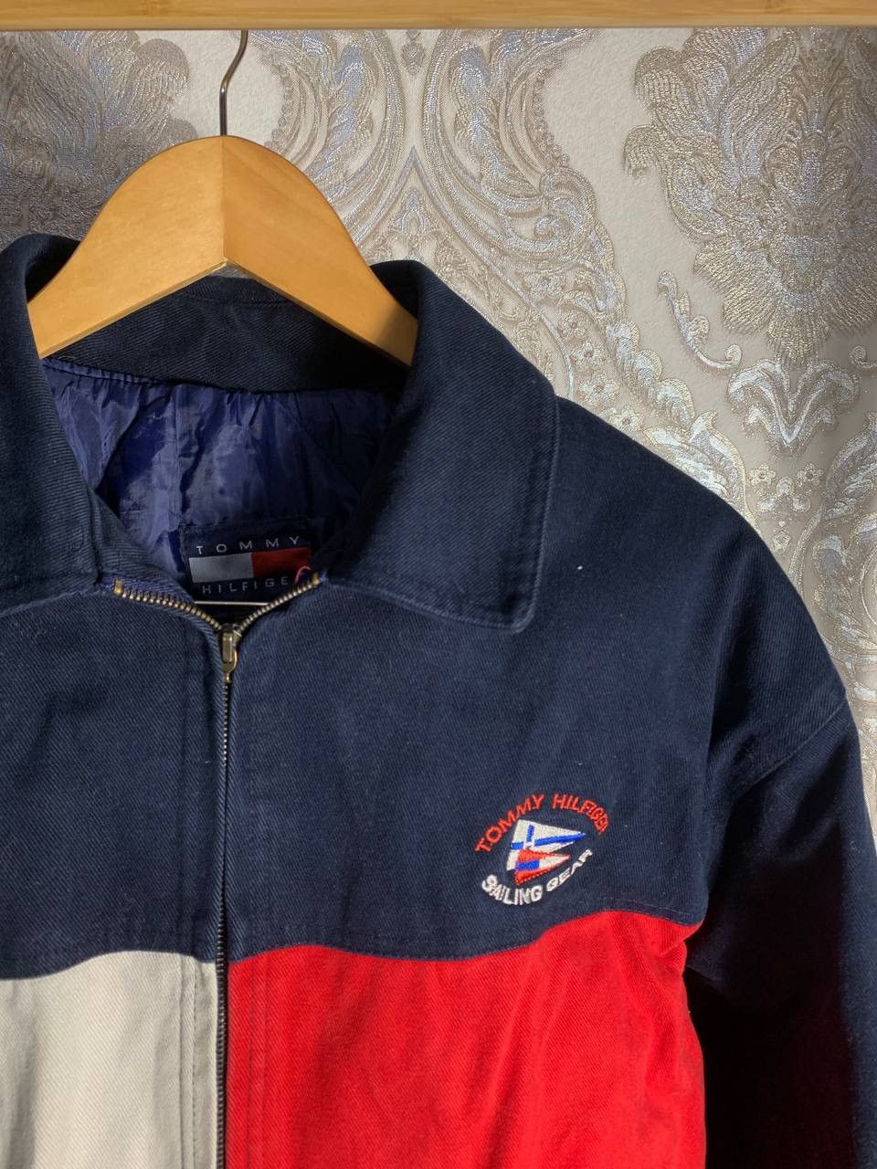 Tommy Hilfiger × Vintage VERY RARE TOMMY HILFIGER DENIM JEANS JACKET MADE IN USA Y2K Size US XL / EU 56 / 4 - 3 Thumbnail