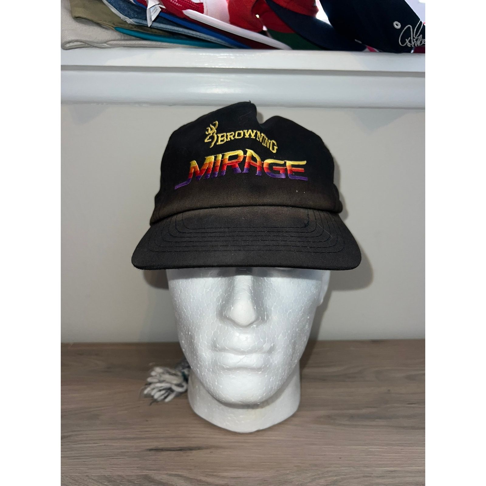 Vintage Vintage Browning Mirage Bow Hunting Hunt Hat With Tail VTG Size ONE SIZE - 1 Thumbnail