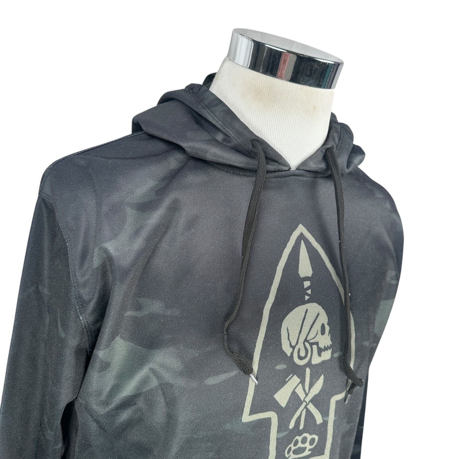 Other OAF Nation Camo Hoodie Men’s Medium Black Hunting Arrowhead Size US M / EU 48-50 / 2 - 2 Thumbnail