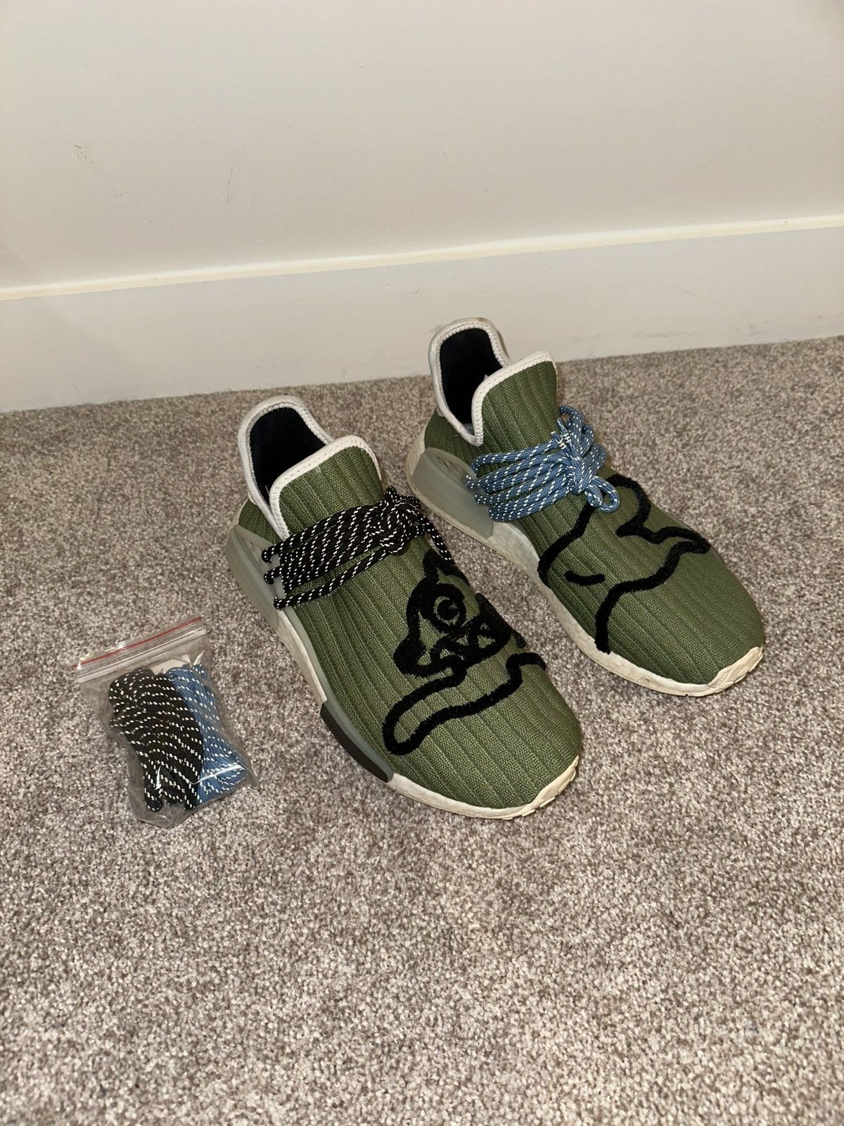 Adidas × Pharrell adidas Pharrell x Billionaire Boys Club Running Dog NMD Hu Size US 9.5 / EU 42-43 - 1 Thumbnail