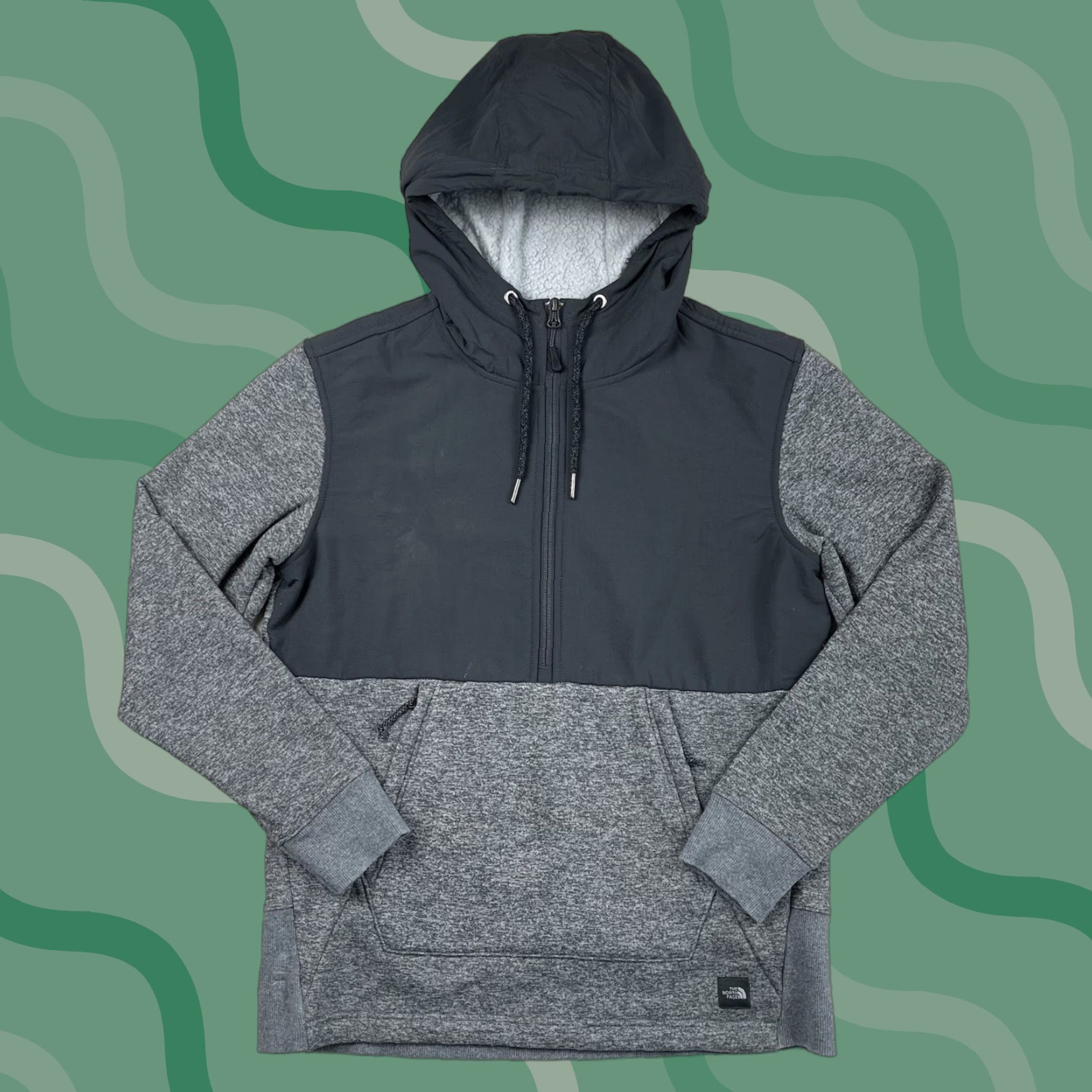 The North Face The North Face Women's M Jacket Fleece Sherpa Lined Pullover Hoodie Sweatshirt Shirt? Size M / US 6-8 / IT 42-44 - 1 Thumbnail