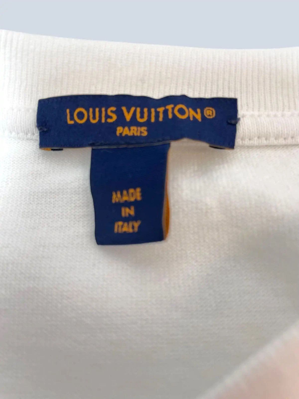 Louis Vuitton Louis Vuitton chain detail cotton t-shirt, XL. Size XL / US 12-14 / IT 48-50 - 4 Thumbnail
