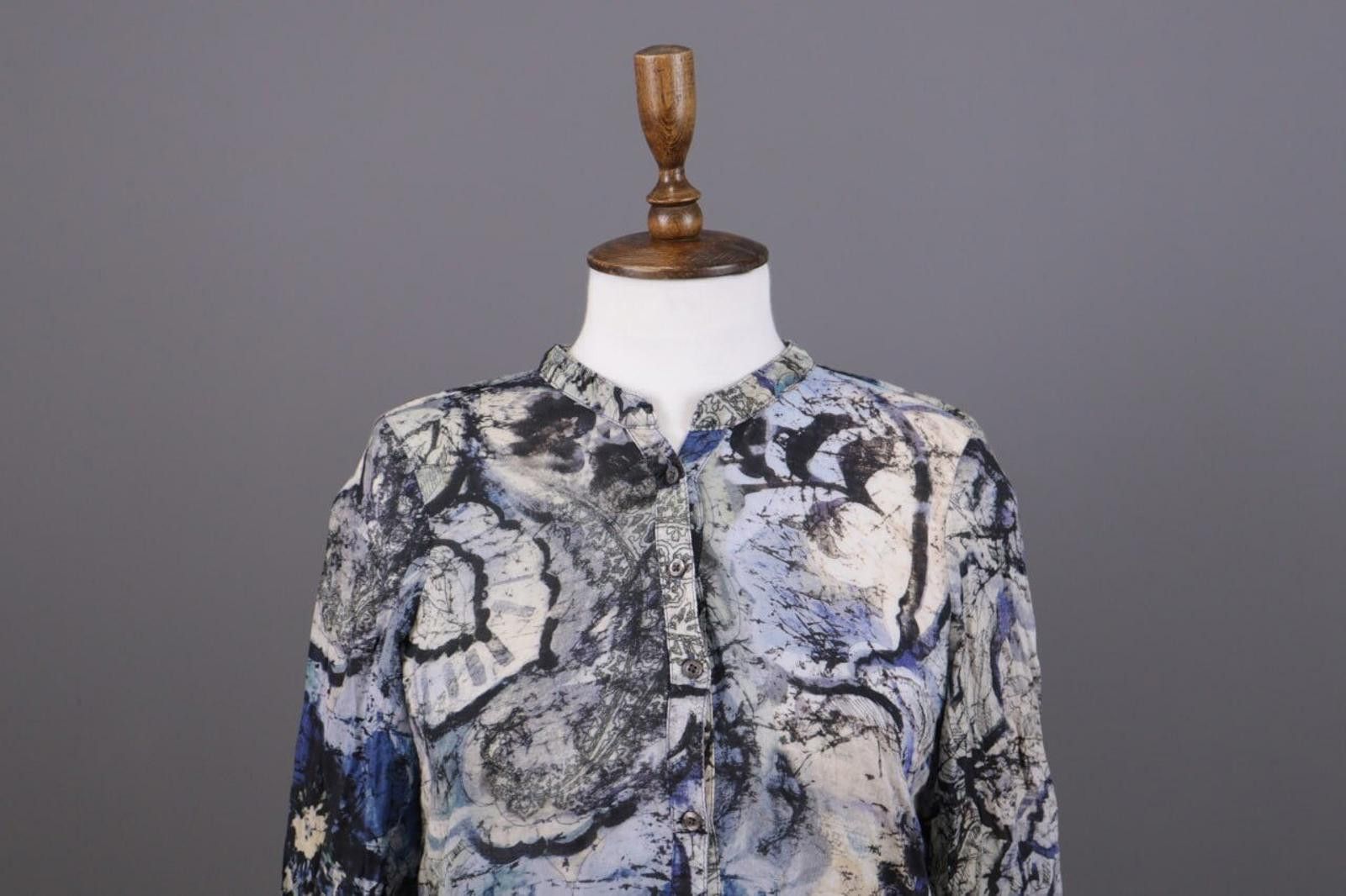 Heliot Emil Emily Van Den Bergh Multicolor Floral Blouse Shirt Sz 38 / M Size M / US 6-8 / IT 42-44 - 4 Thumbnail