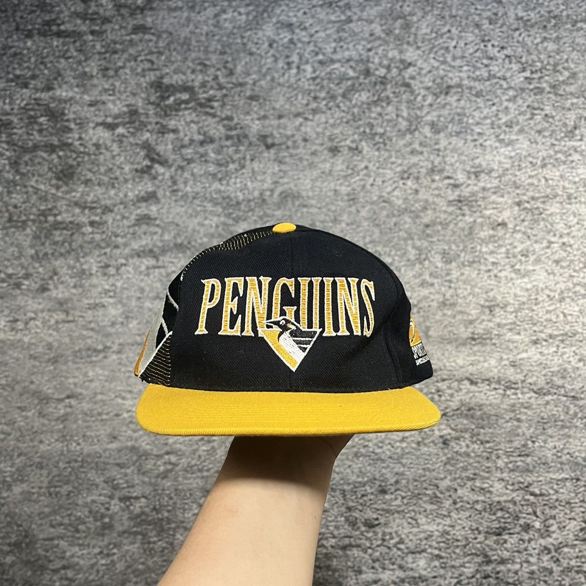 Sports Specialties VTG 90s Pittsburgh Penguins Sports Specialties Shadow Hat Size ONE SIZE - 1 Thumbnail