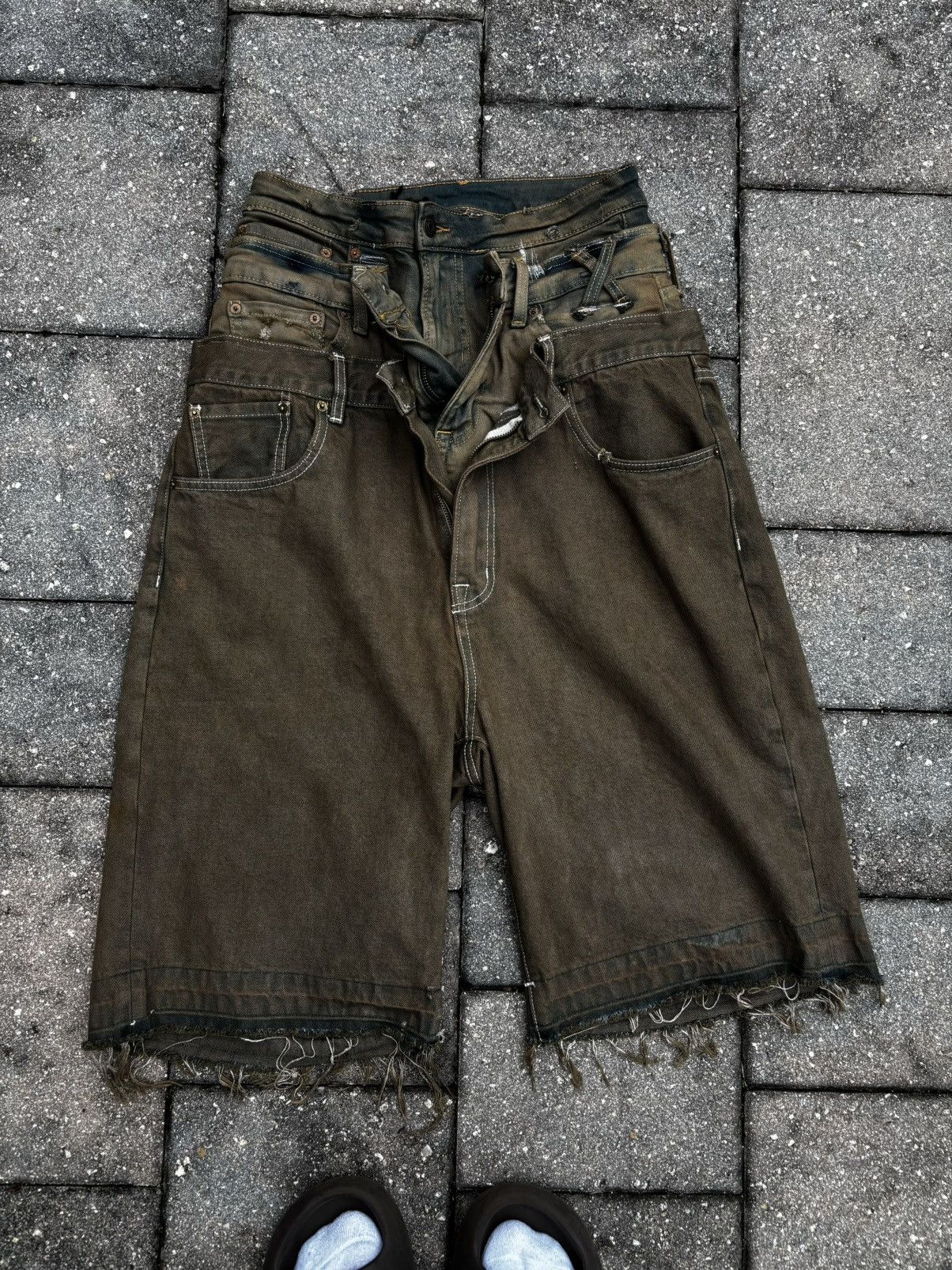 Vintage mudwash 1o1 triple waist golf jorts Size US 30 / EU 46 - 4 Thumbnail