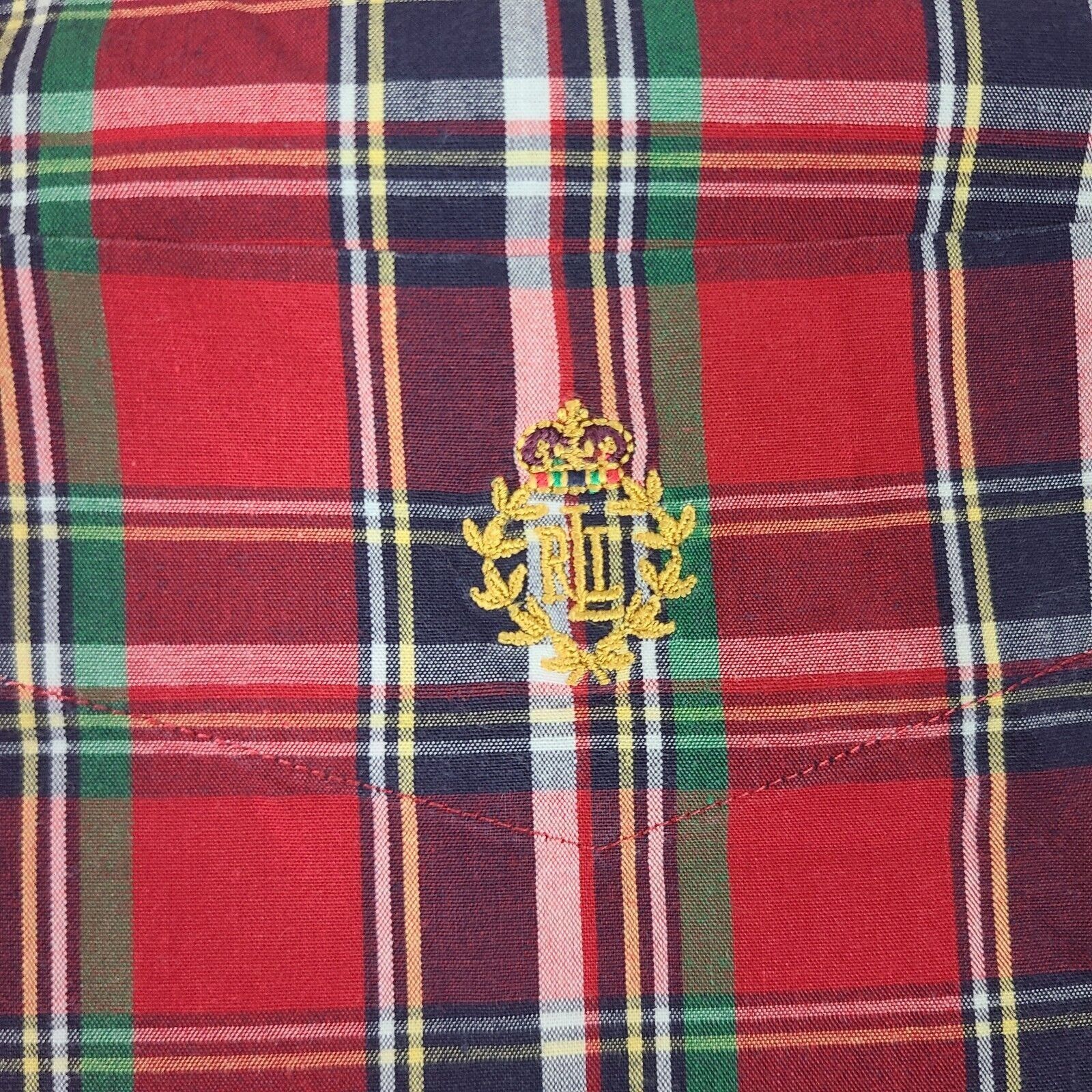 Lauren Ralph Lauren Ralph Lauren Long Sleeve Button Up Shirt Oxford Plaid Polo R Size US XL / EU 56 / 4 - 2 Thumbnail