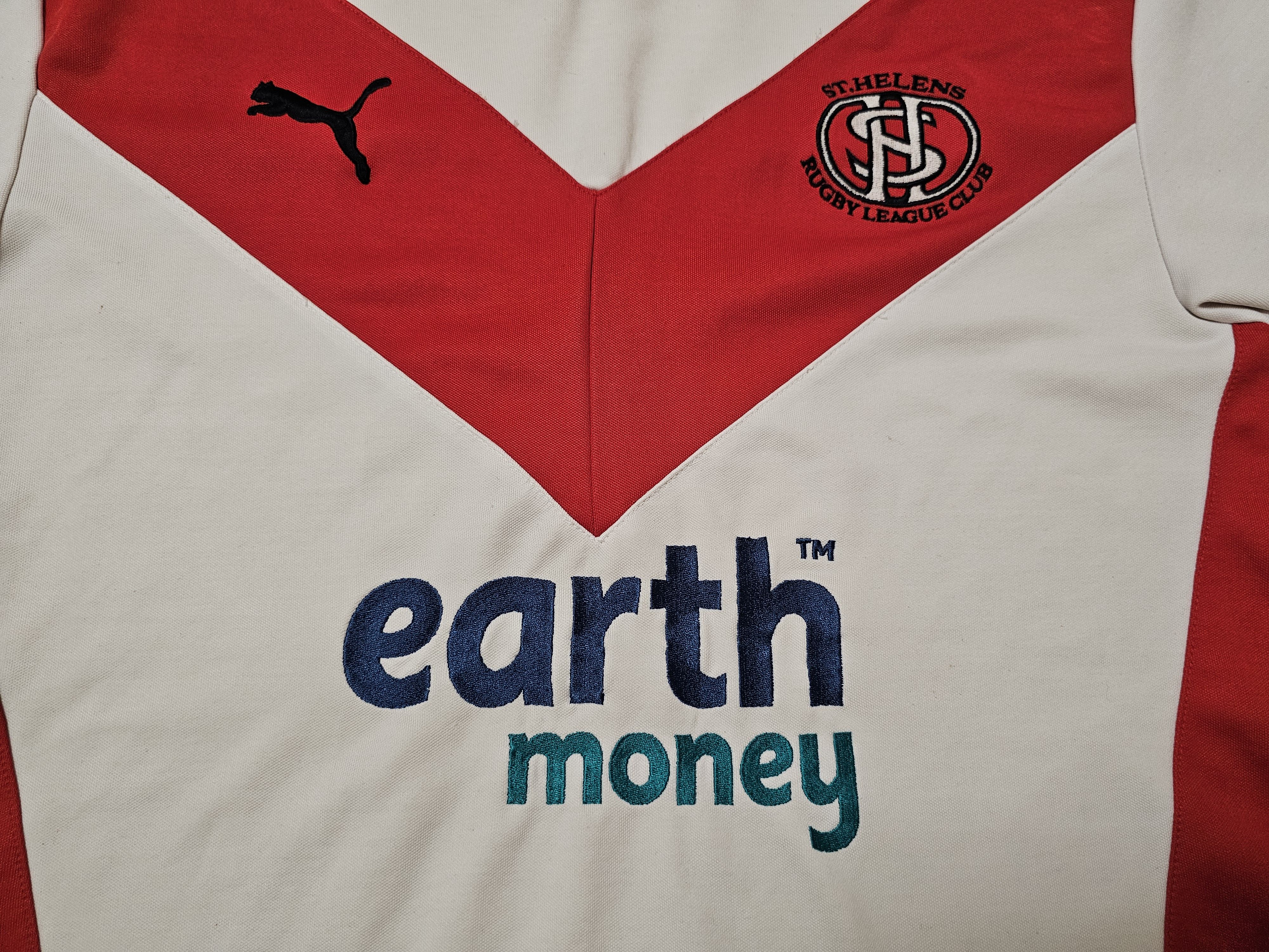 Puma × Vintage ST.HELENS RUGBY JERSEY 2006 ENGLAND RUGBY UNION JERSEY Size US M / EU 48-50 / 2 - 3 Thumbnail